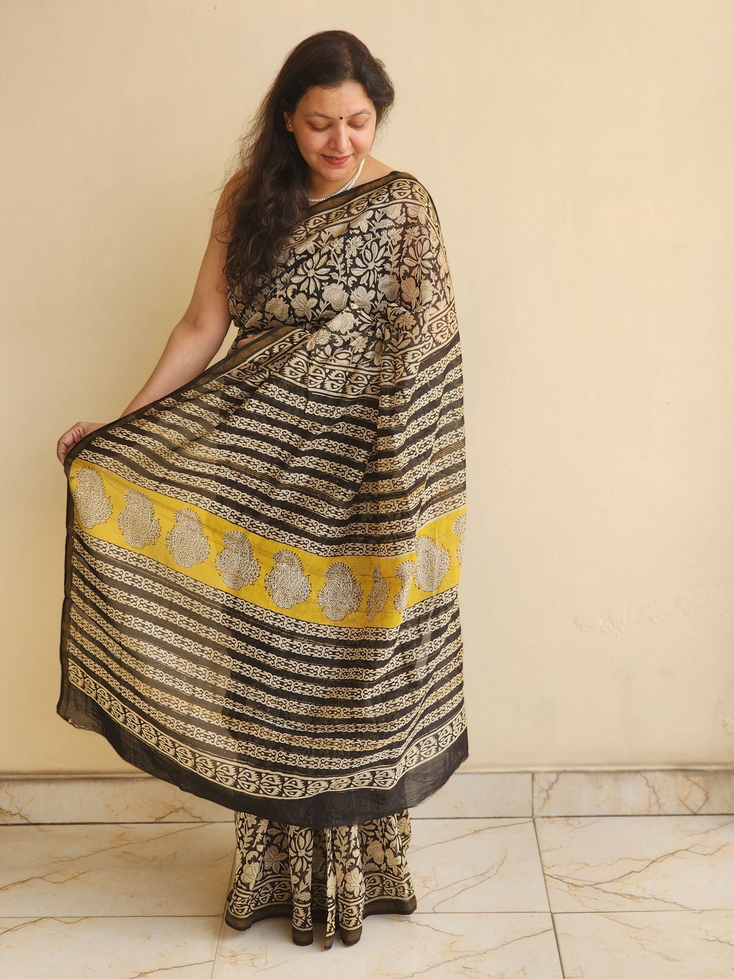 Cotton saree