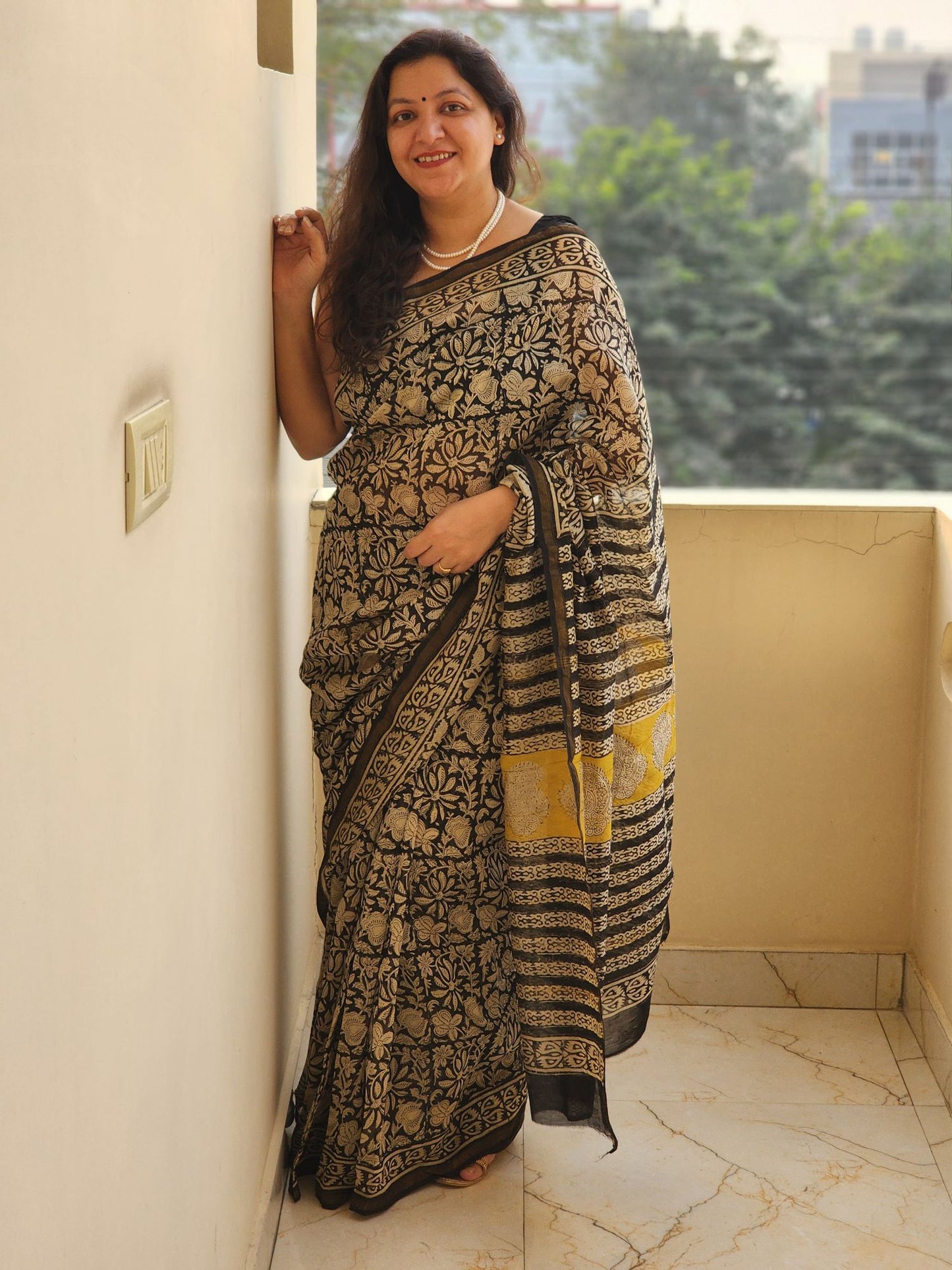 Cotton saree