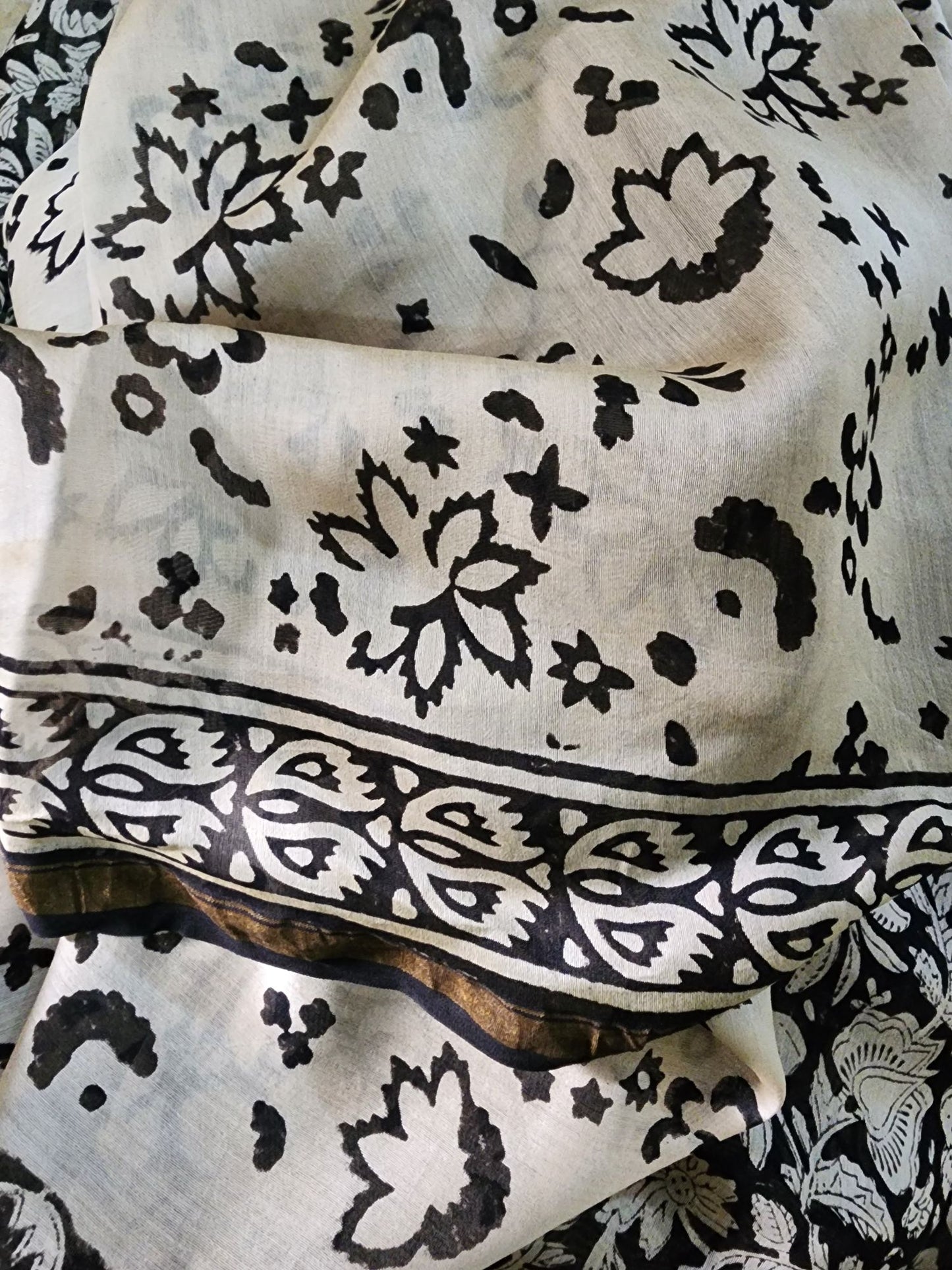 Cotton saree