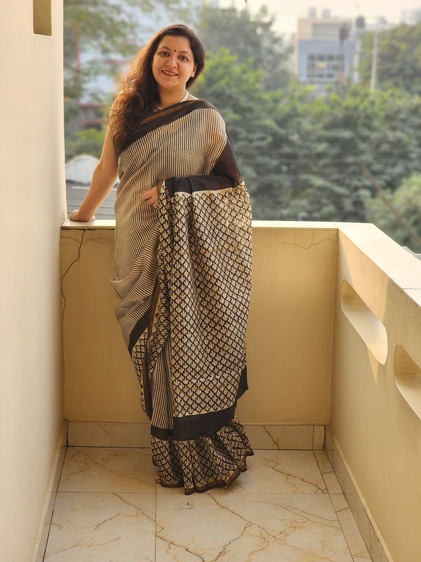 Cotton saree