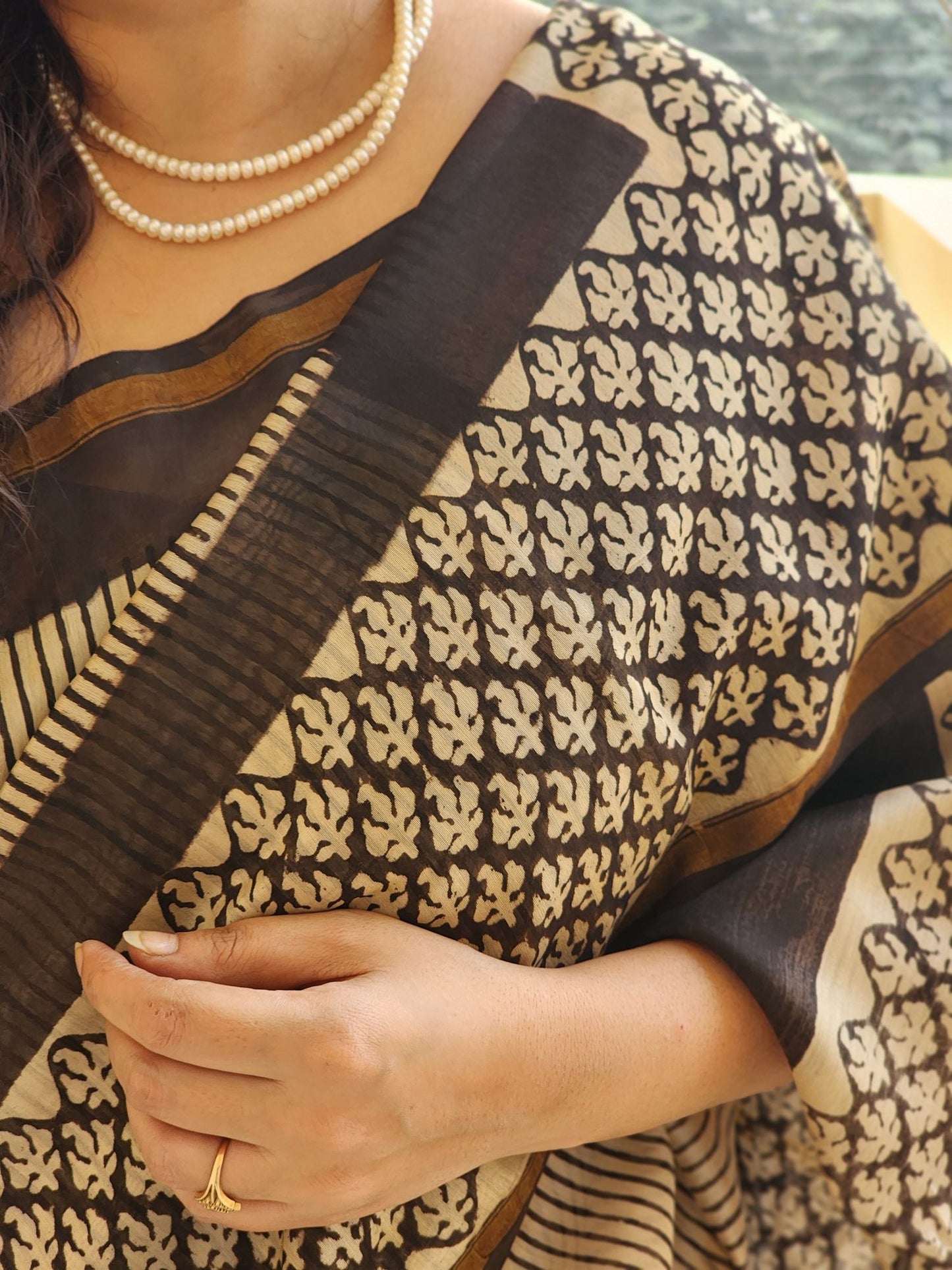 Cotton saree