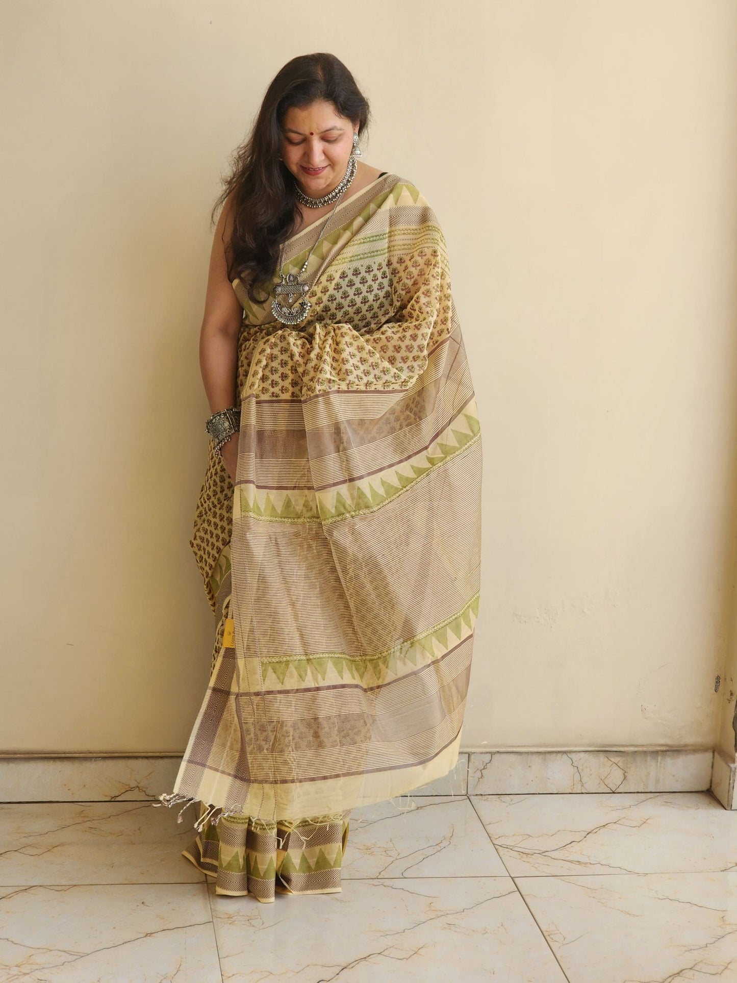 Cotton saree