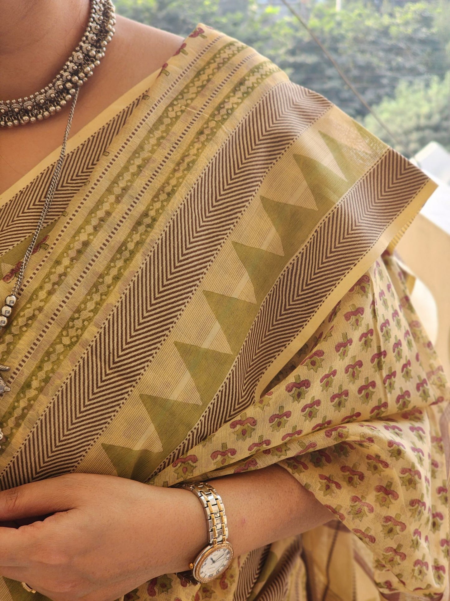 Cotton saree