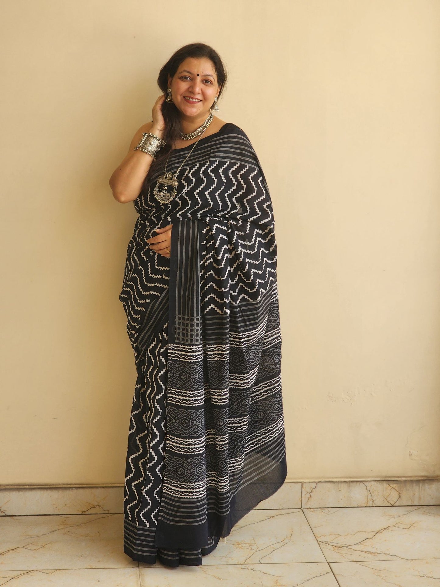 Cotton saree