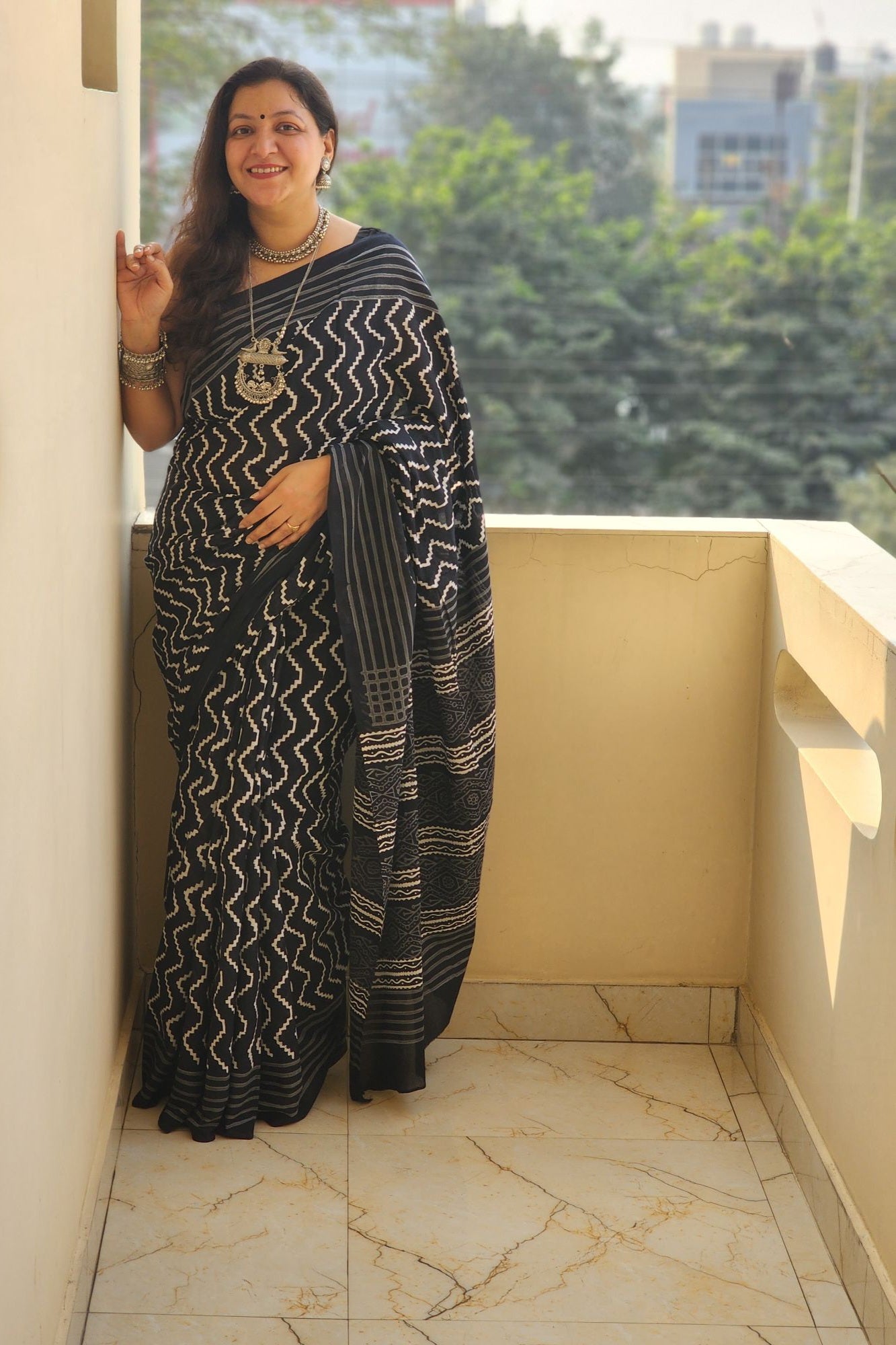 Cotton saree