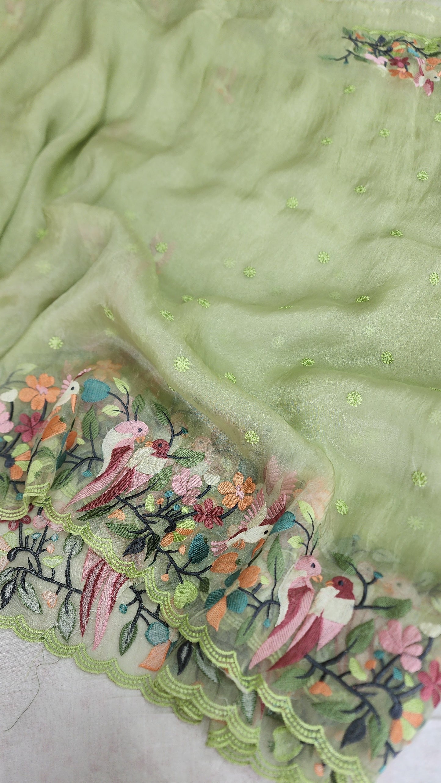 tissue saree