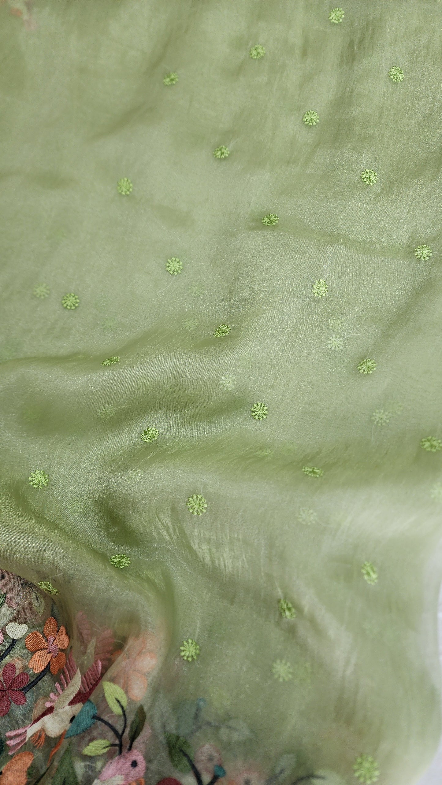 tissue saree