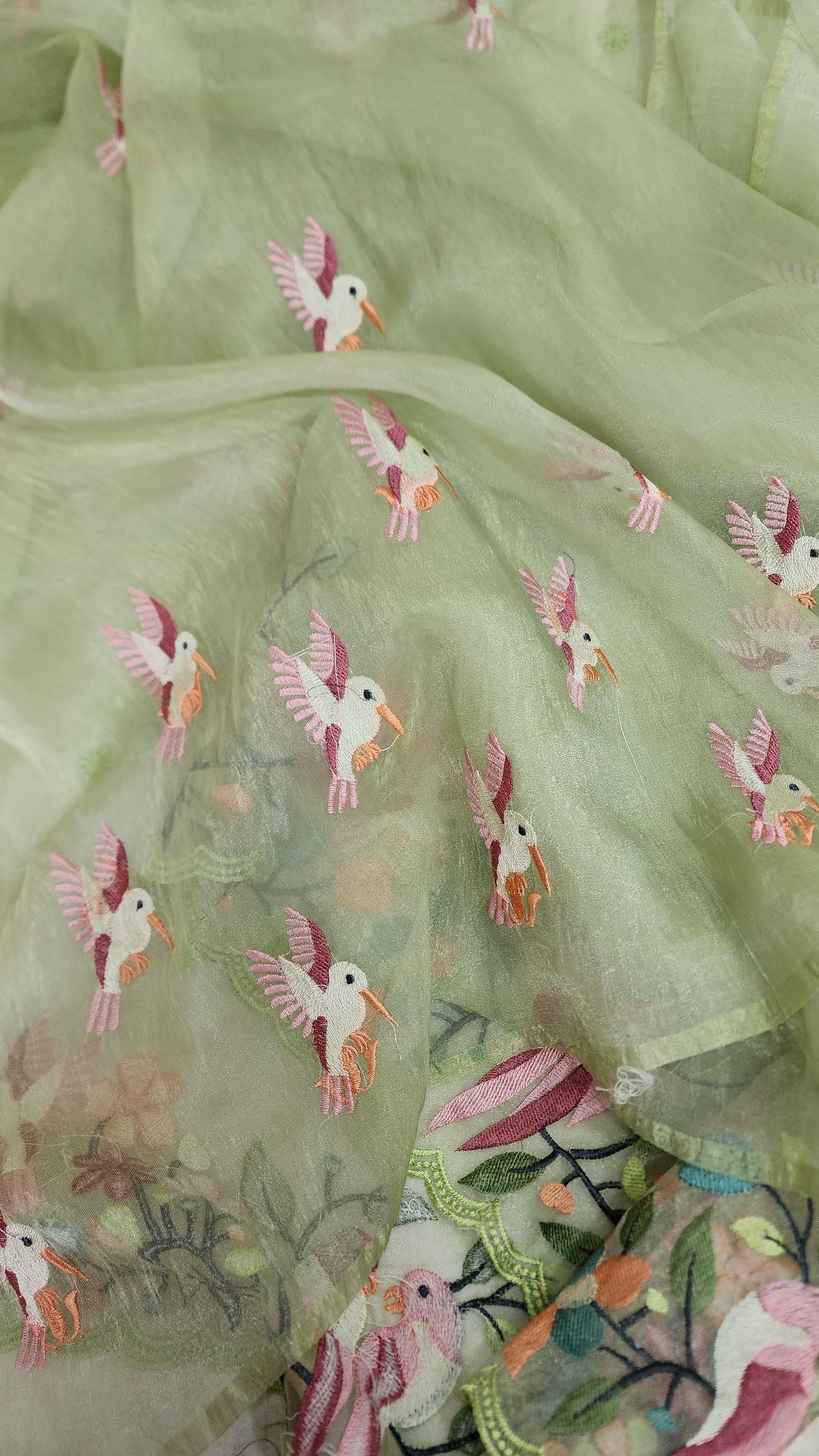 tissue saree