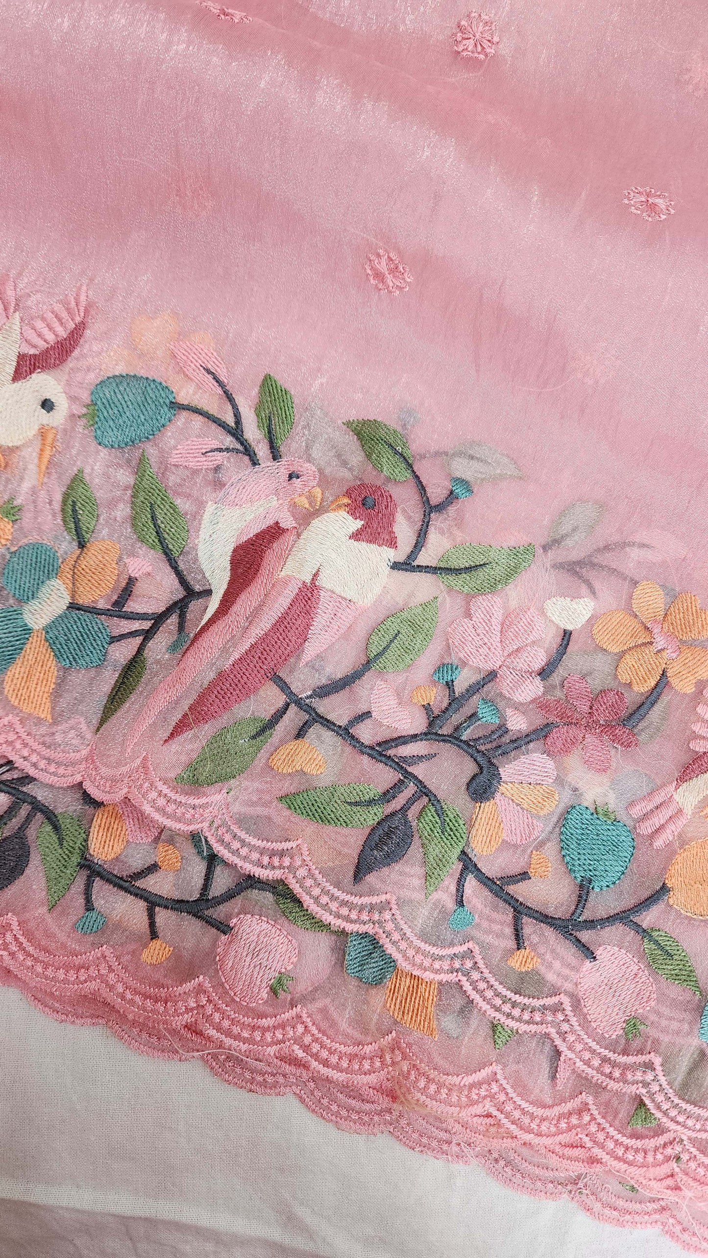tissue saree