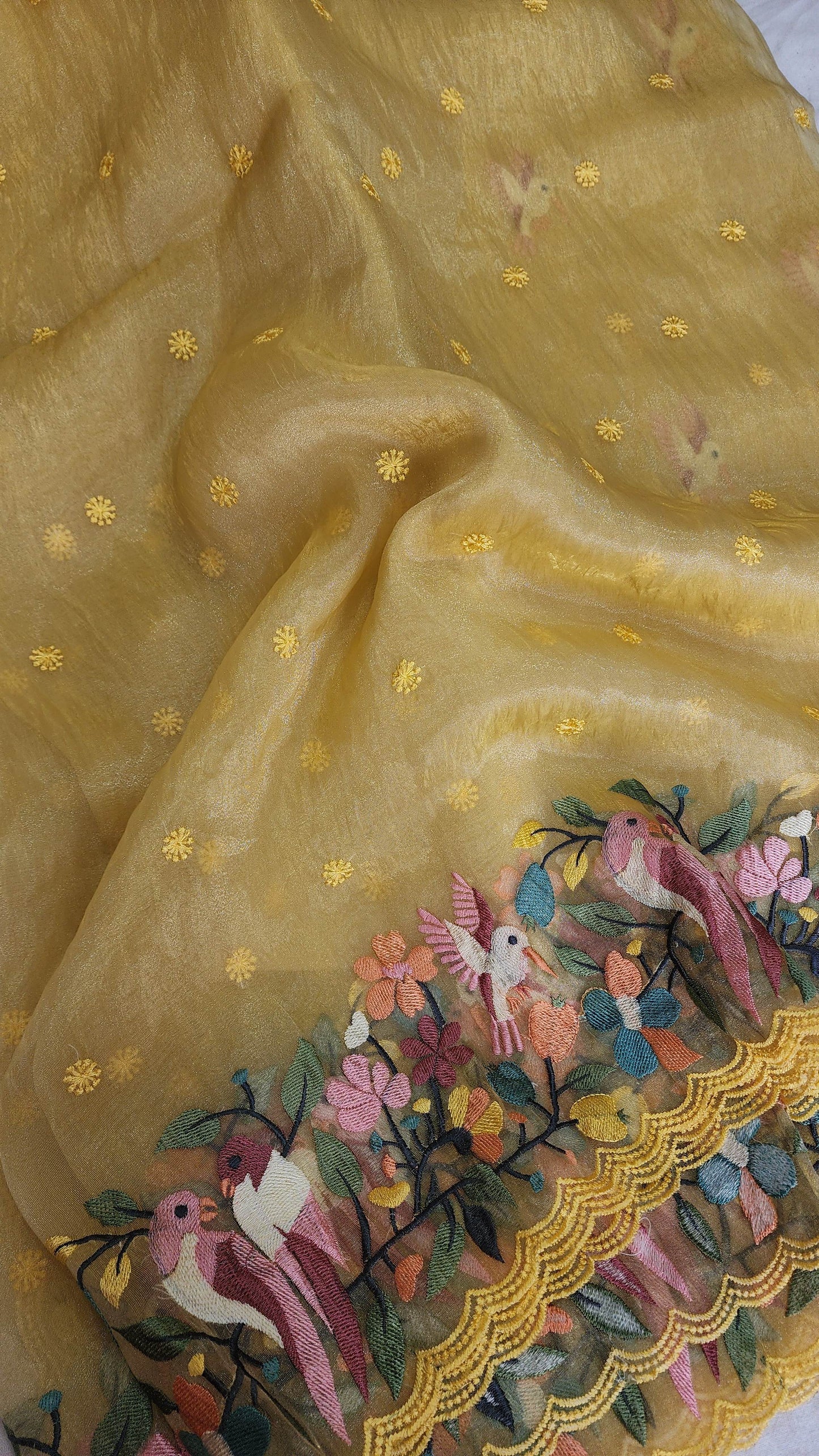 tissue saree