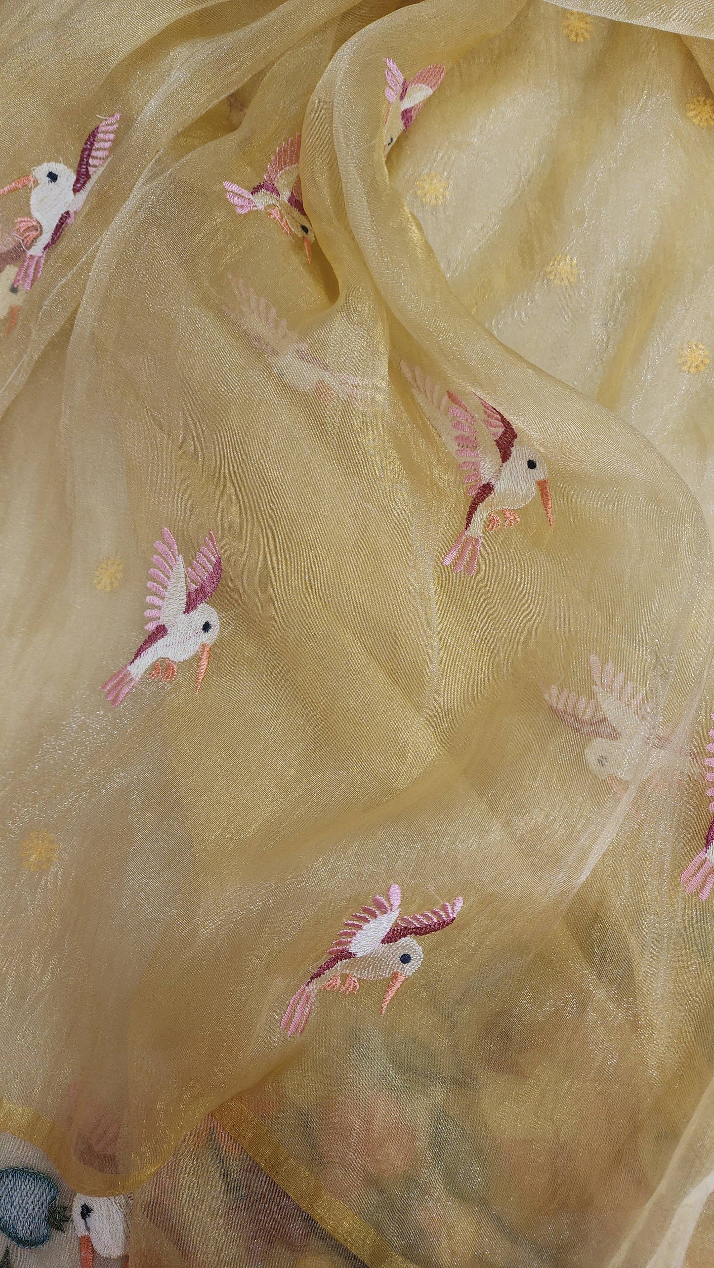 tissue saree