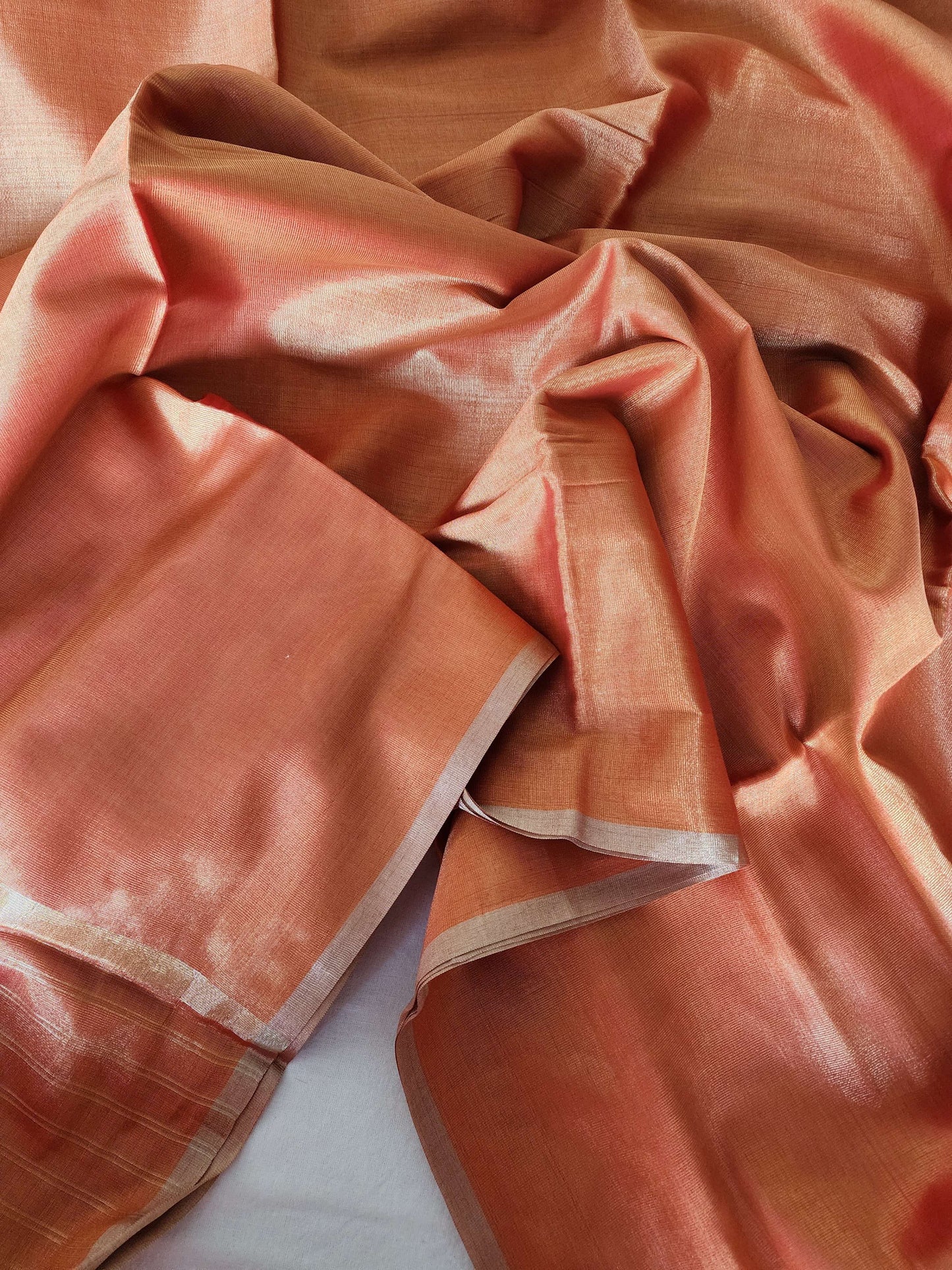 tissue saree