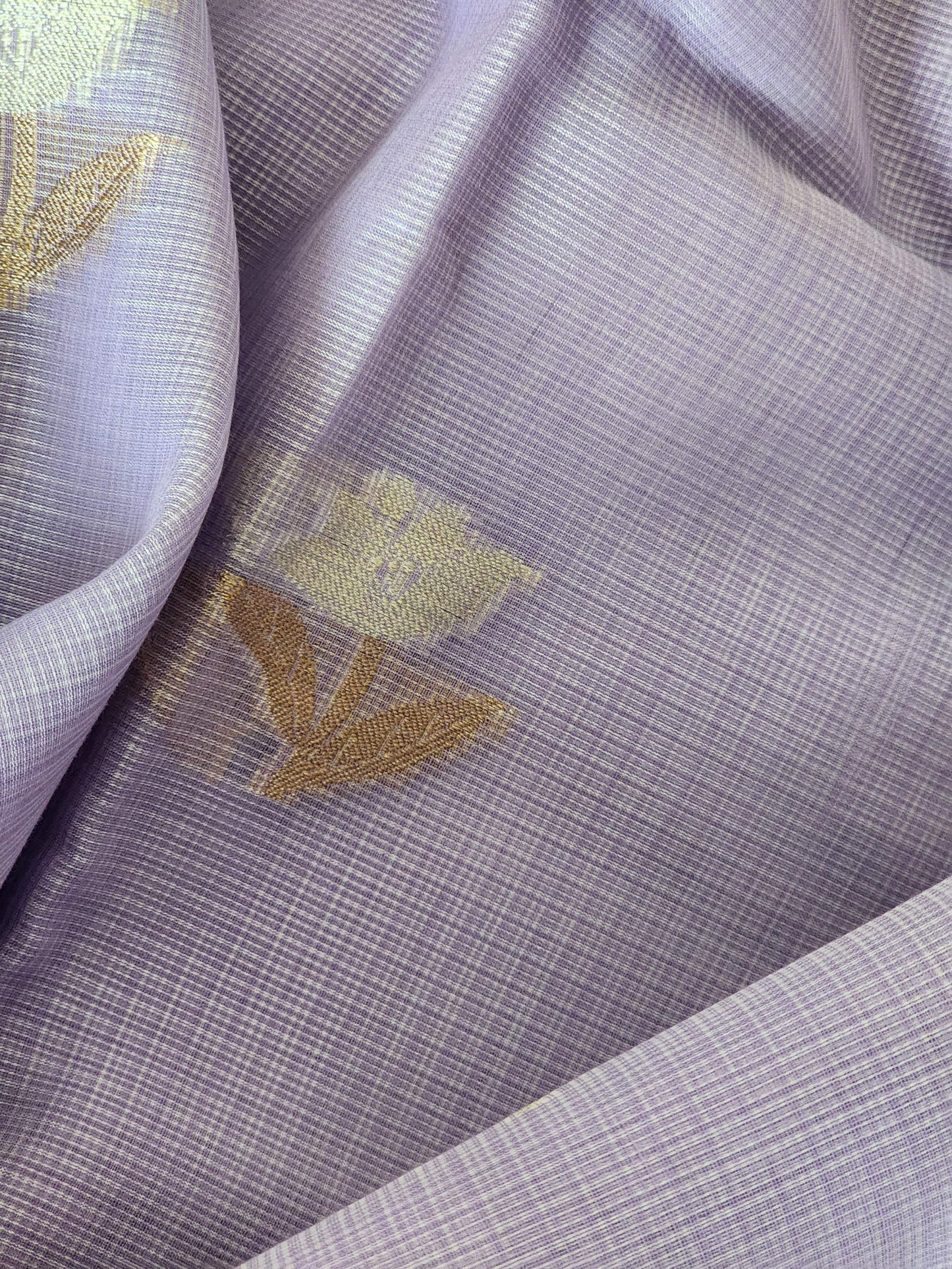 Mauve Kota Silk Saree