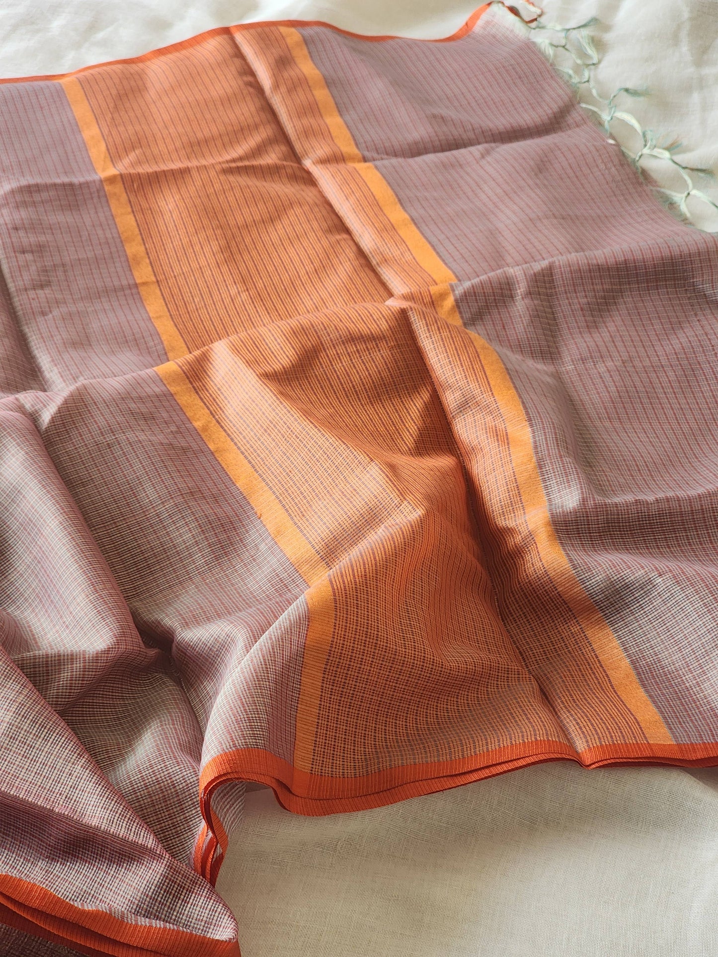 Wine kota cotton saree