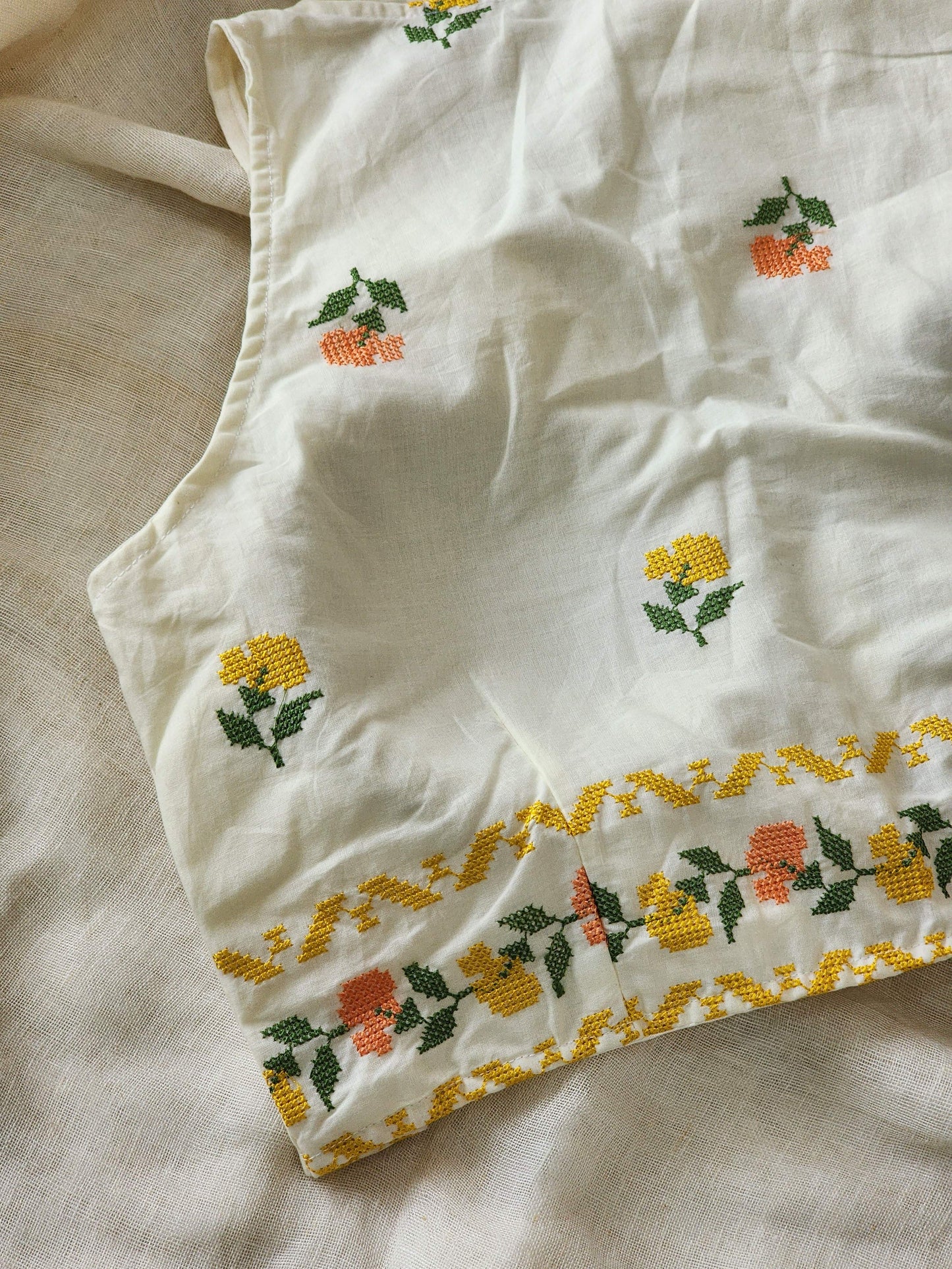White Cotton Blouse