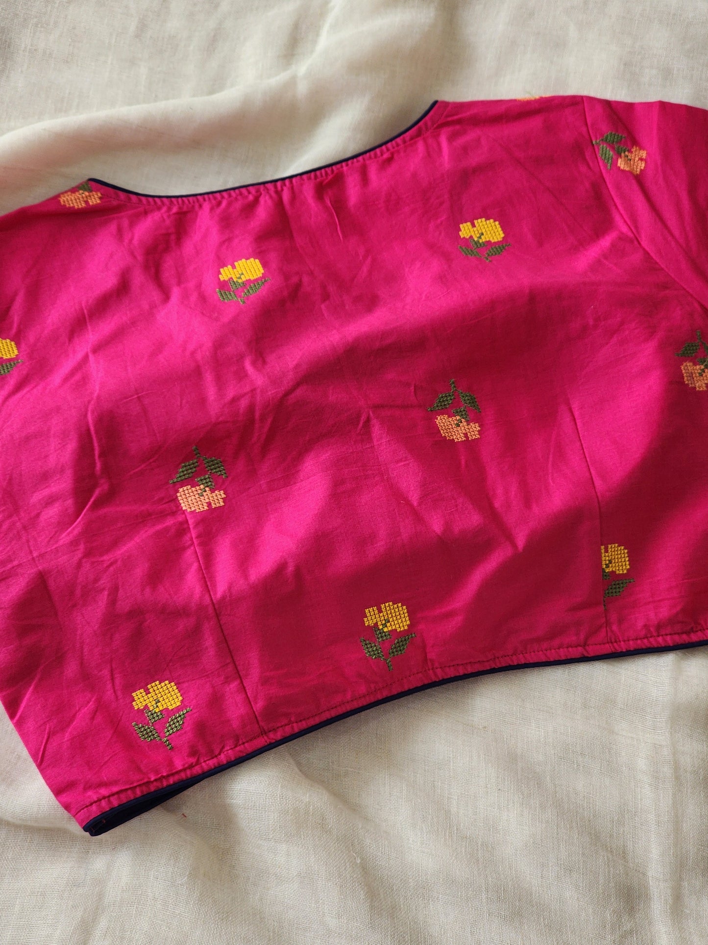 Pink Cotton Blouse