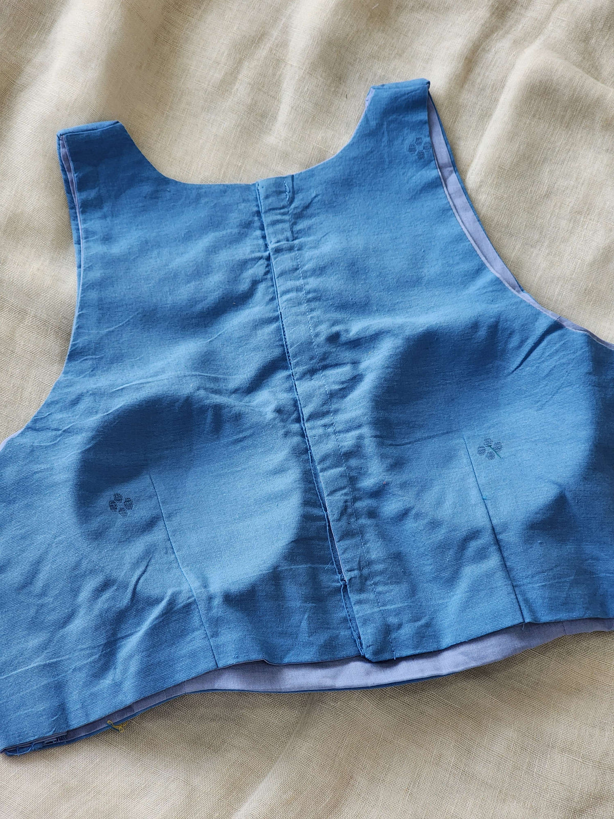 Light Blue Cotton Blouse