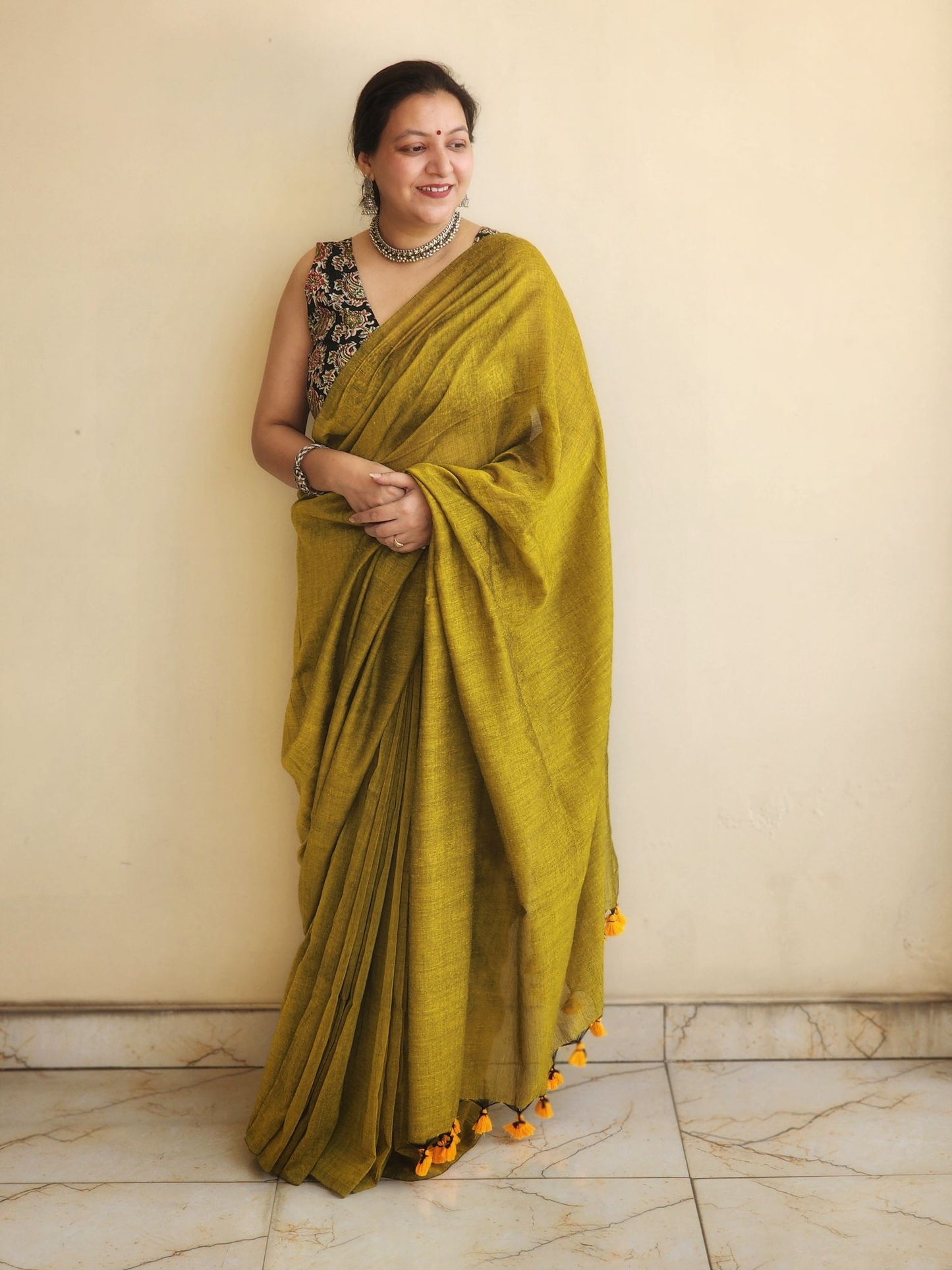 Cotton saree