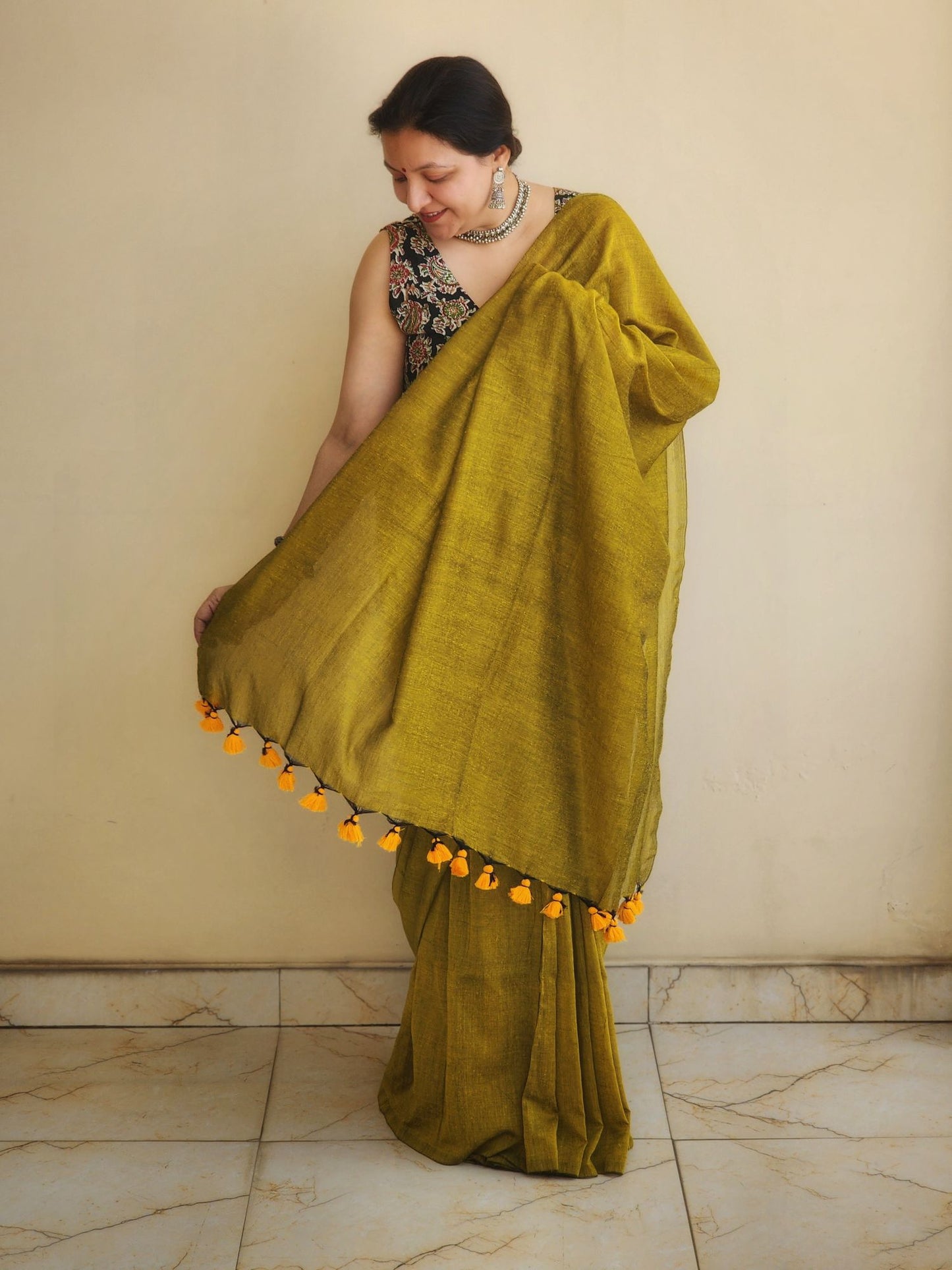 Cotton saree