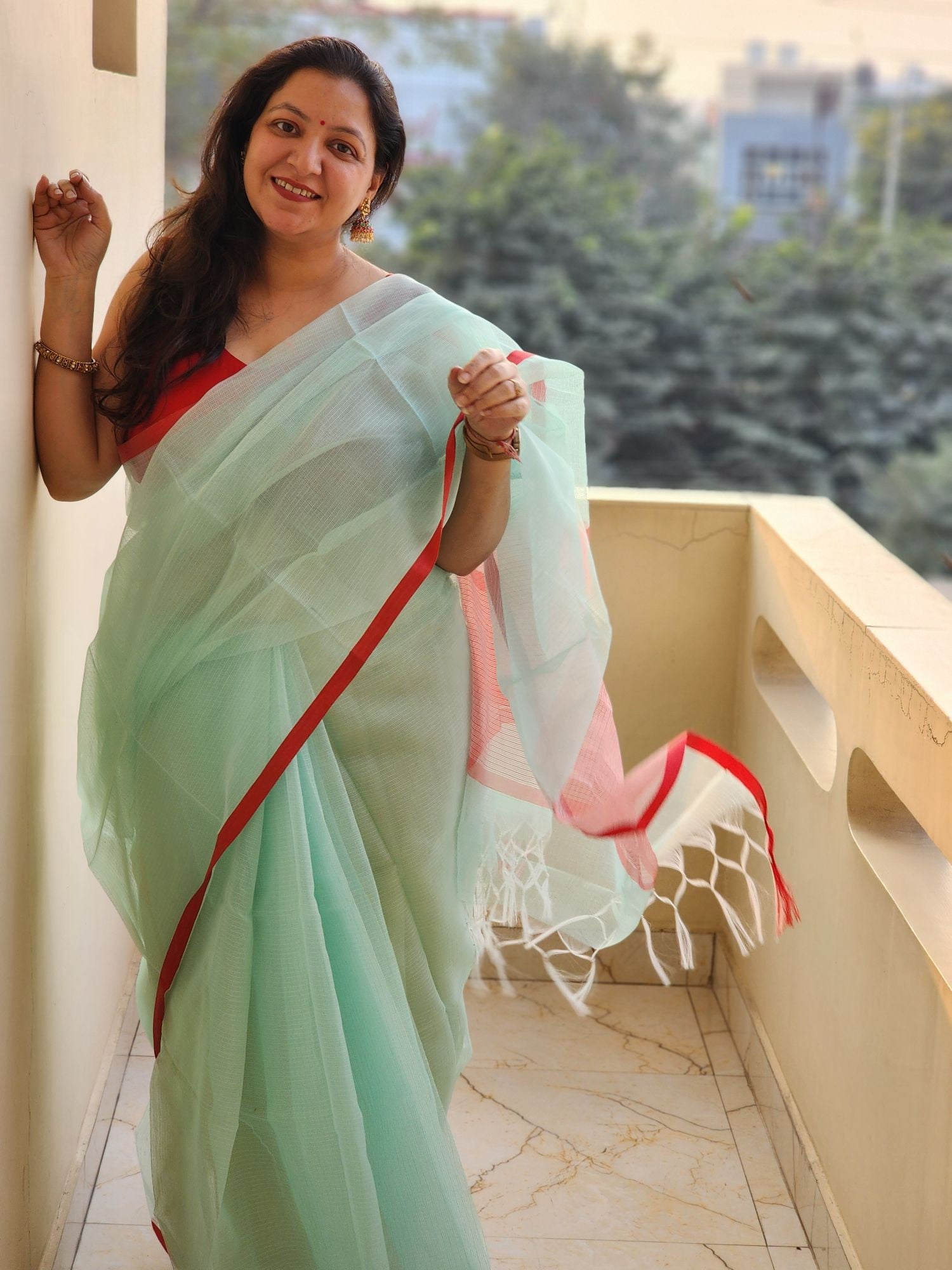 Cotton saree