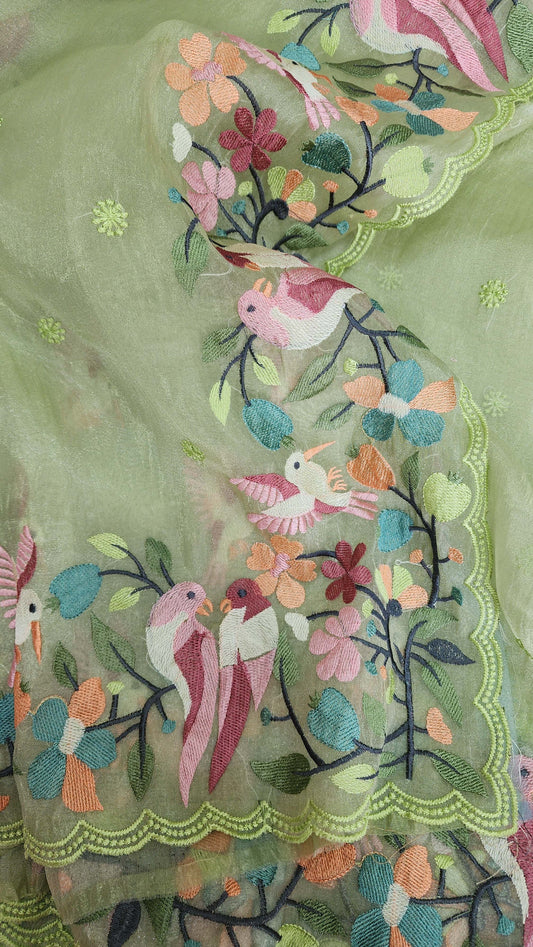 tissue saree