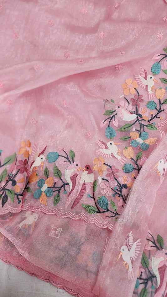 tissue saree