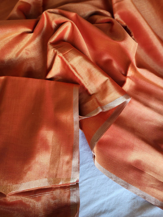 tissue saree