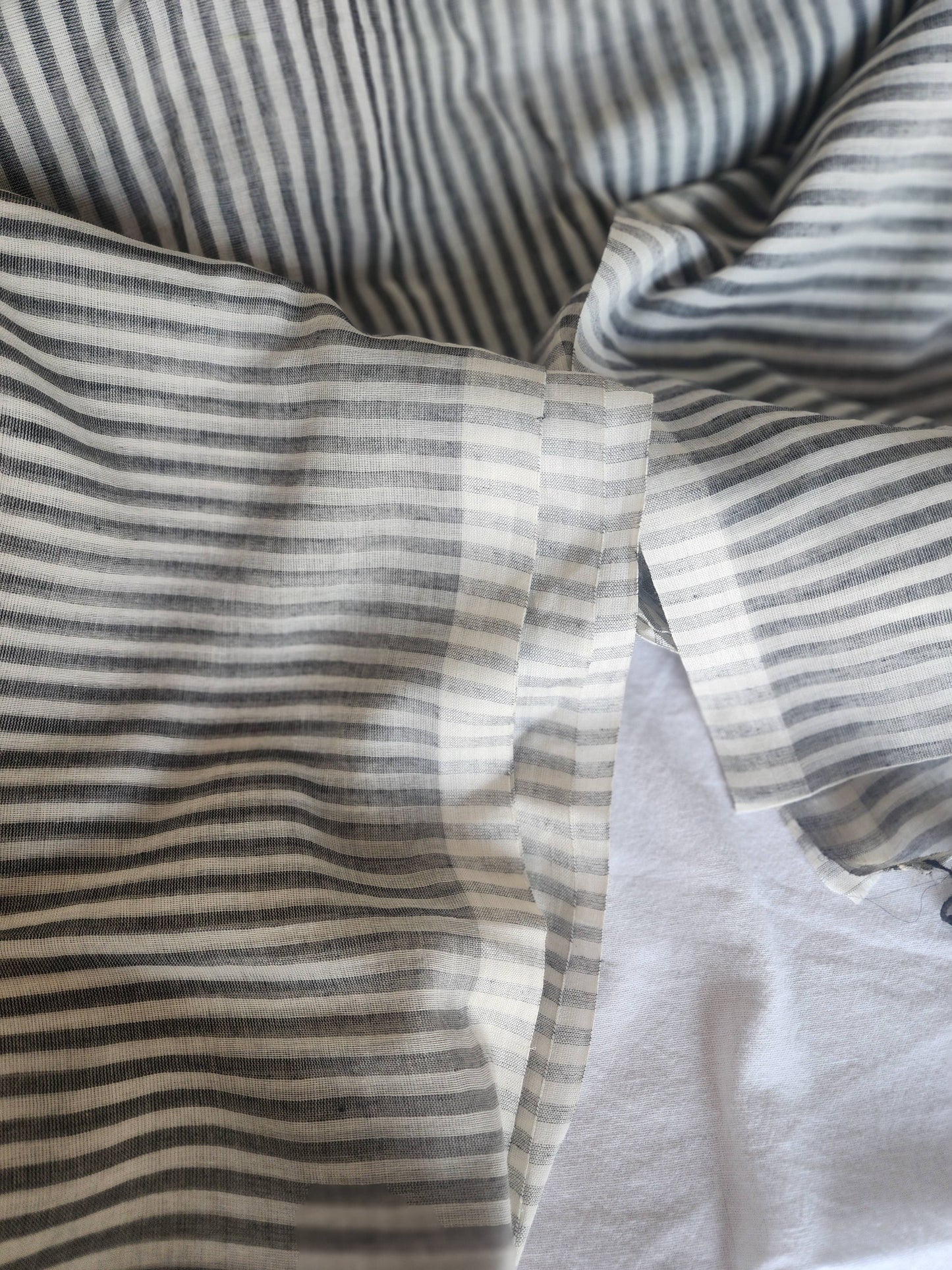 Black Cotton Handloom Saree