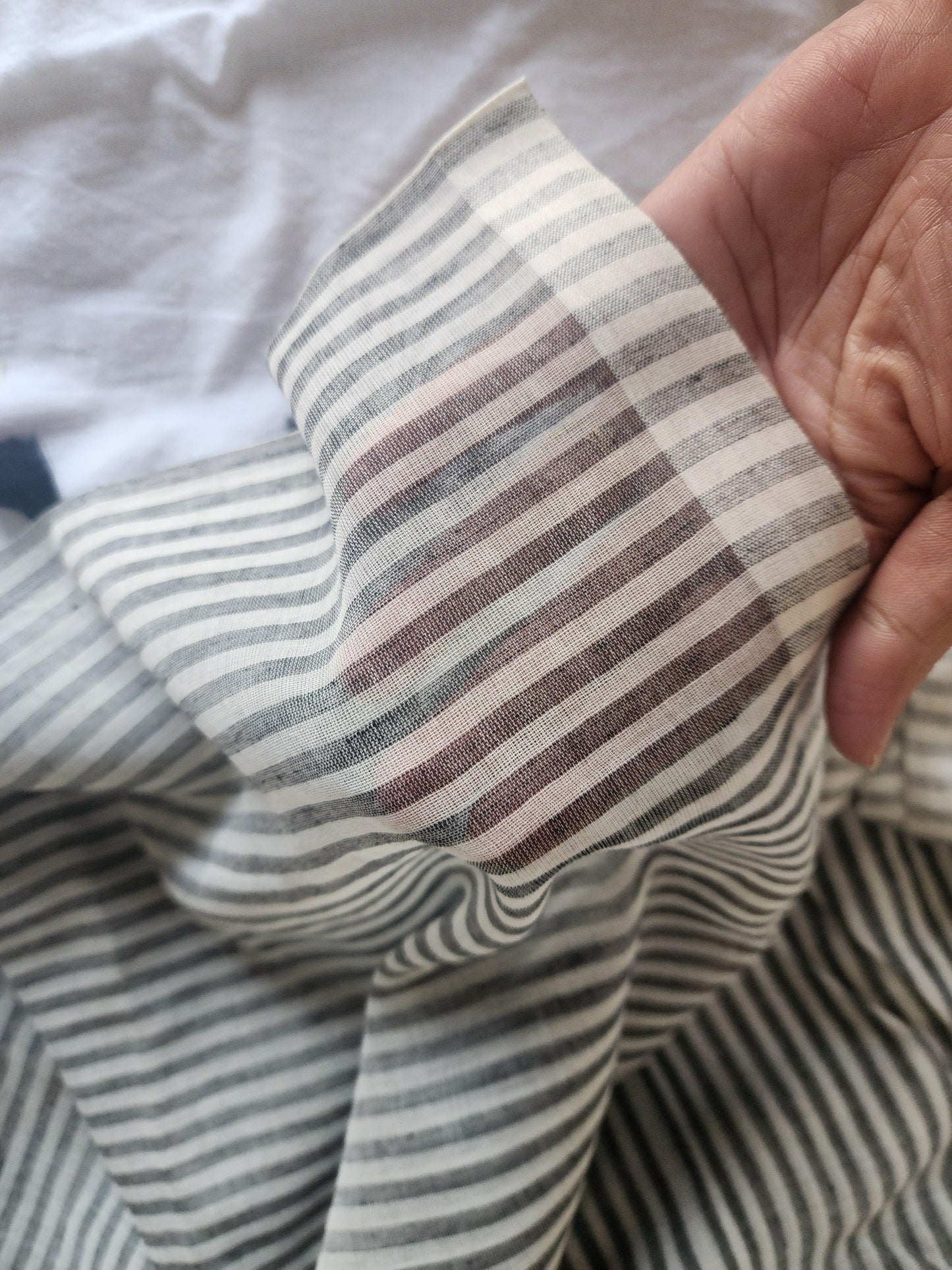 Black Cotton Handloom Saree