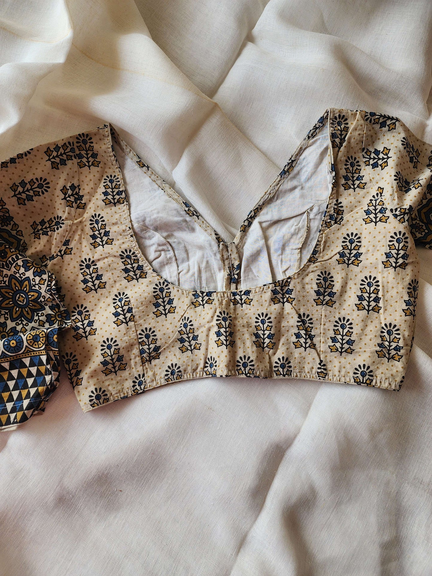 Off white cotton blouse