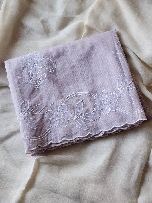 Blue Kota Silk Saree