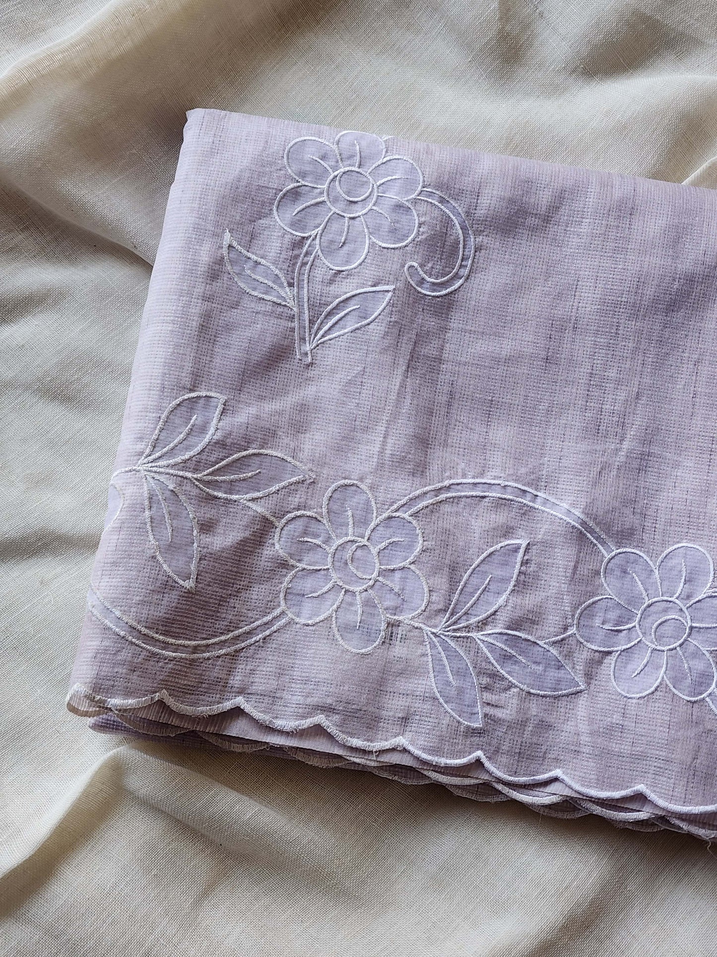 Mauve Kota Silk Saree