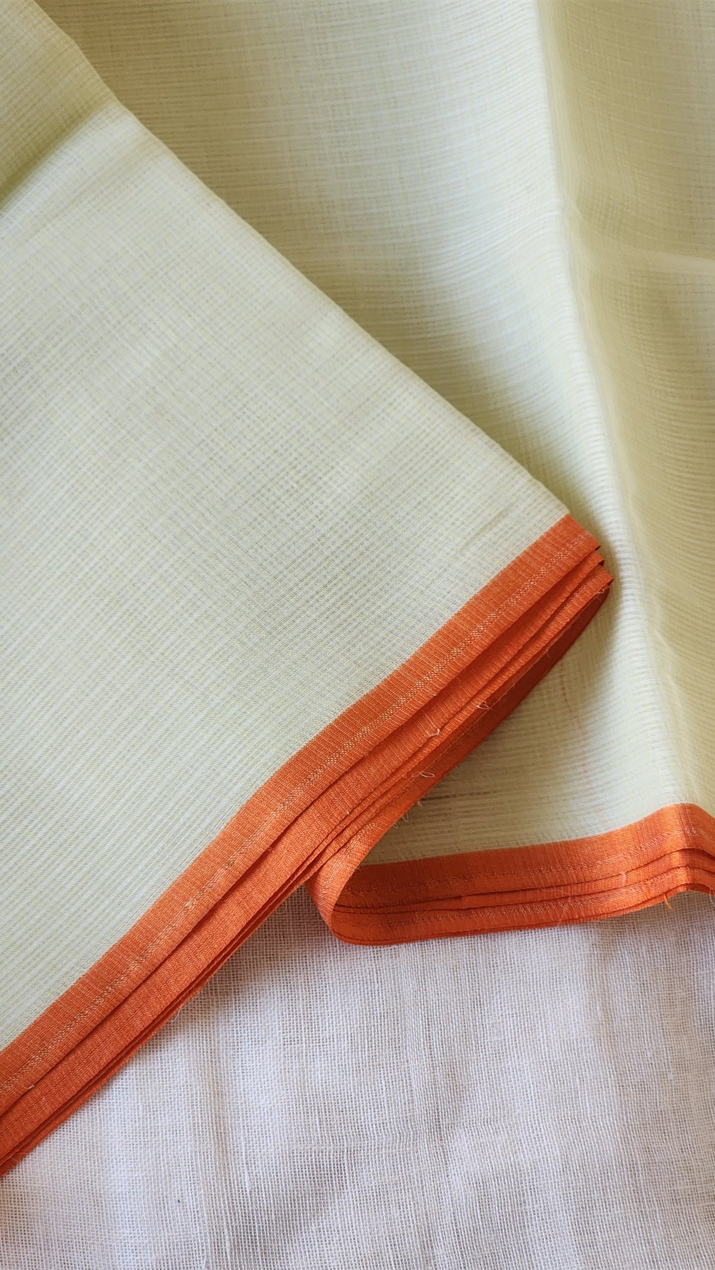 Light green kota silk saree