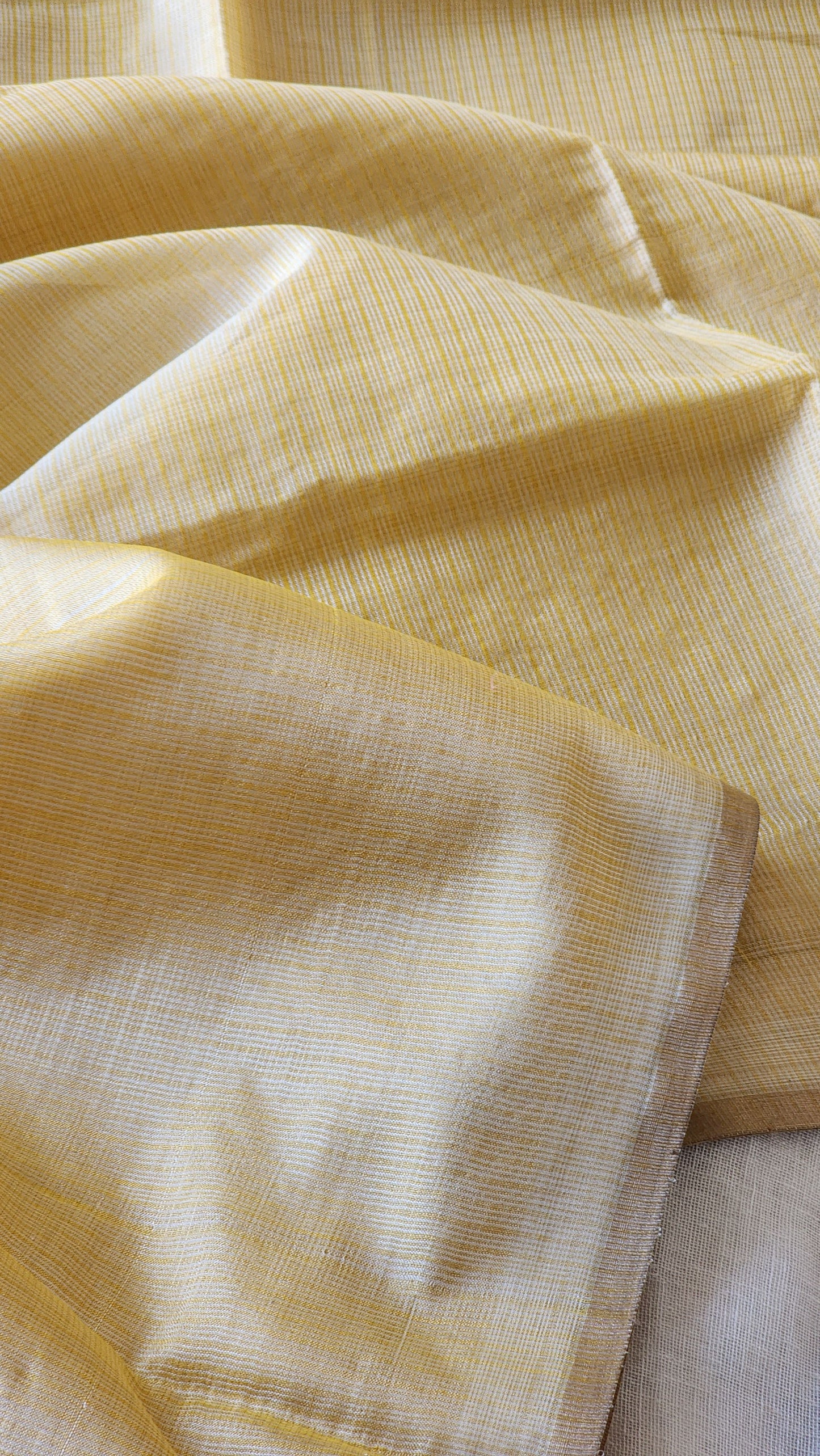 Golden kota silk saree