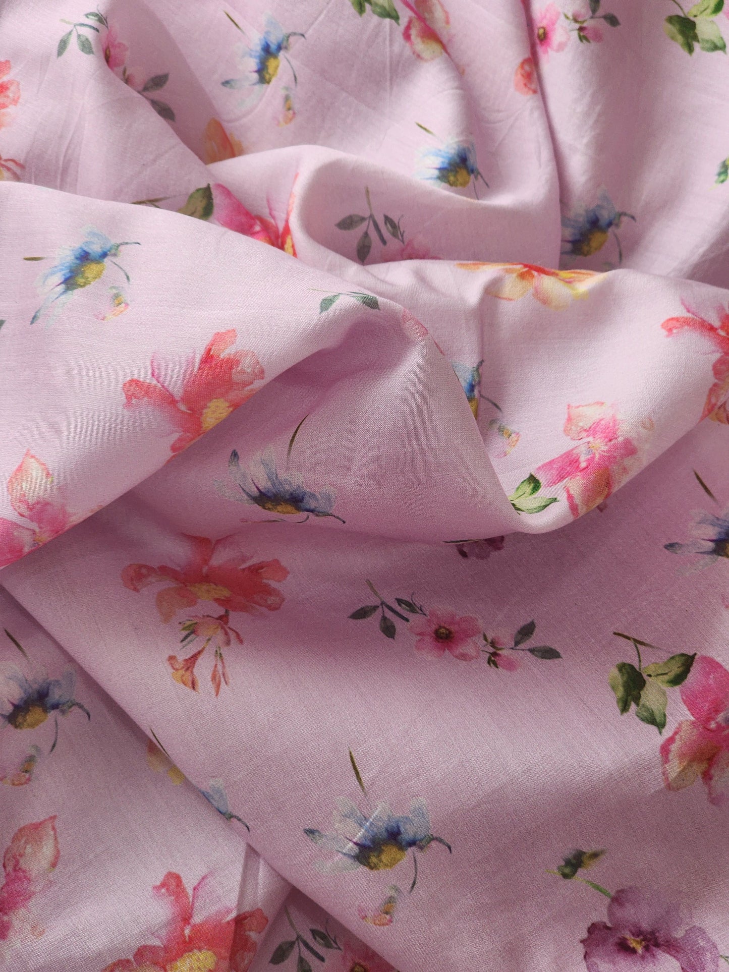 Mauve organza silk  saree