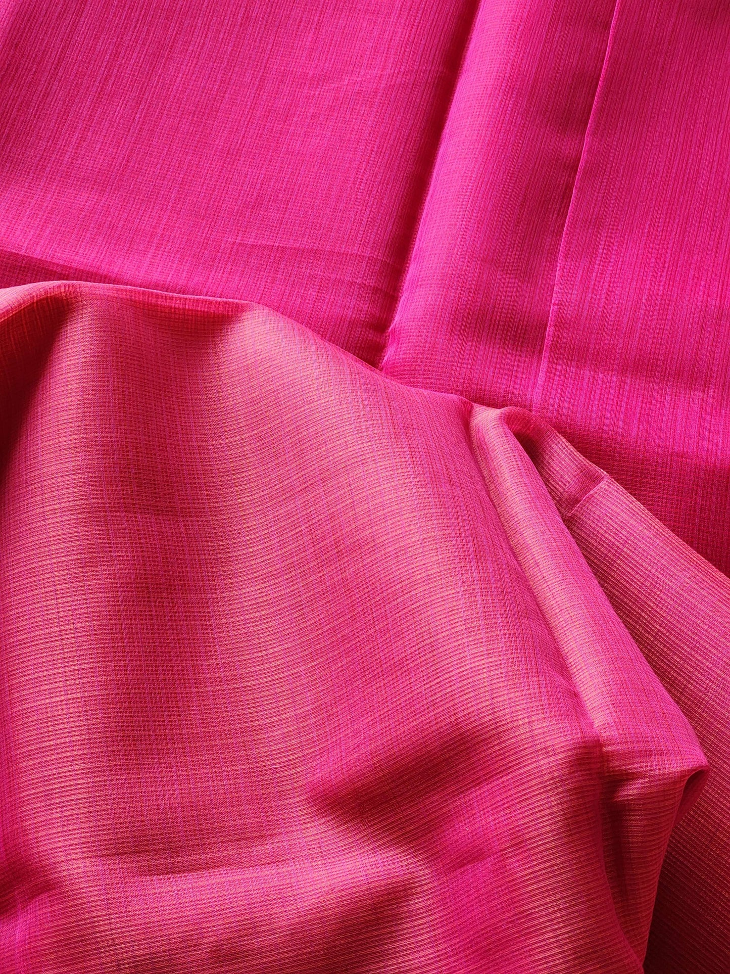 Dual shade kota cotton saree