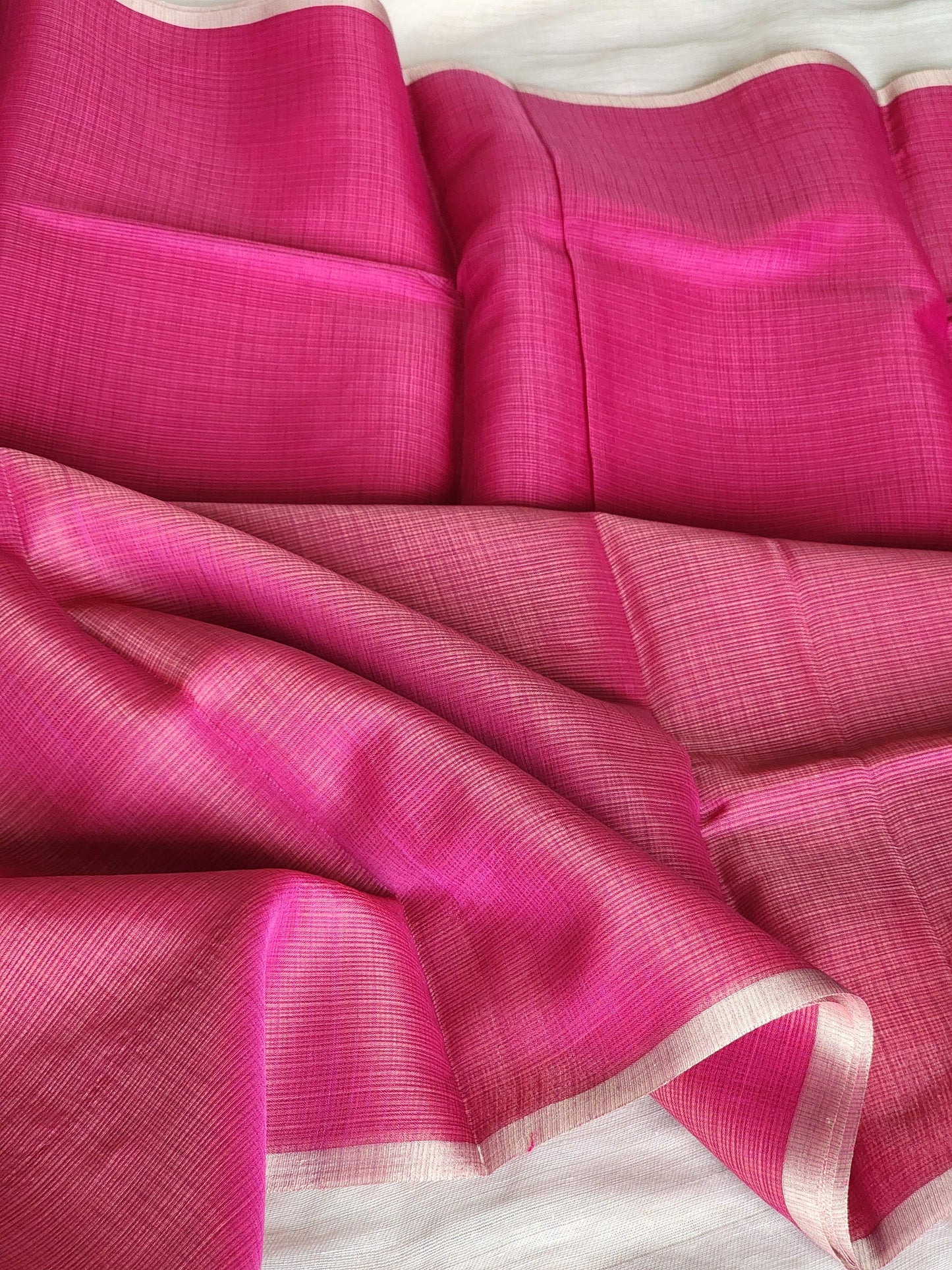 Dual shade kota cotton saree