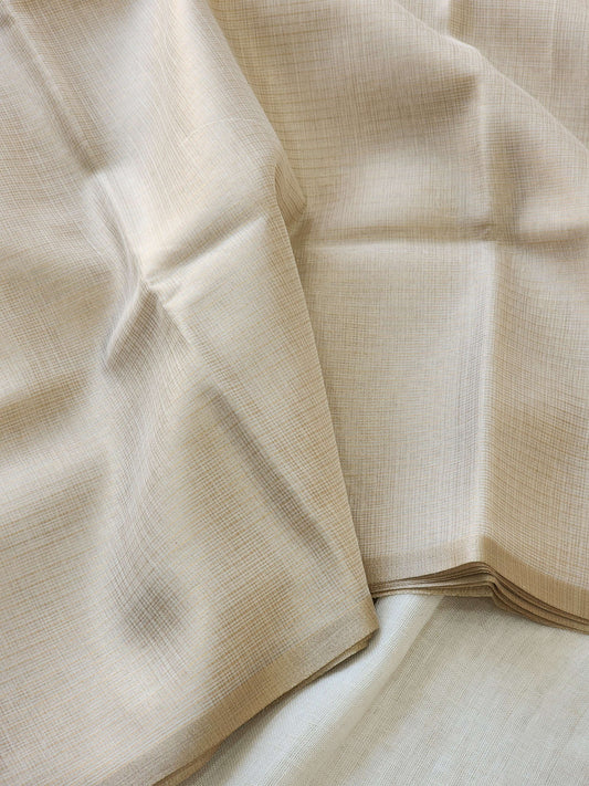 Light Gold kota cotton saree