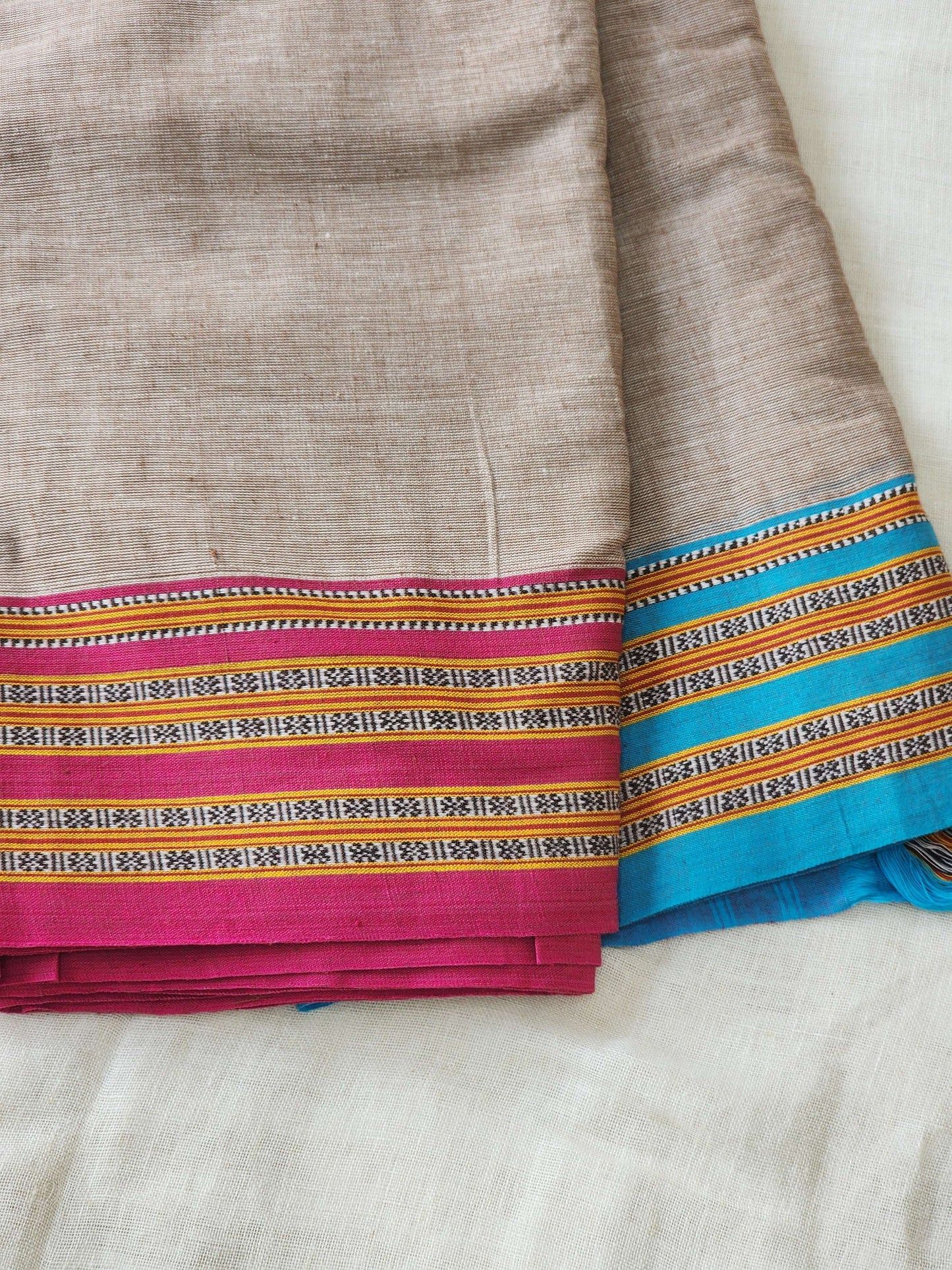 Brown ilkal cotton saree