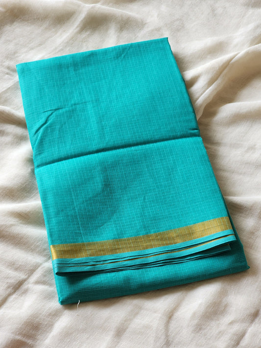 Persian Green kota cotton saree