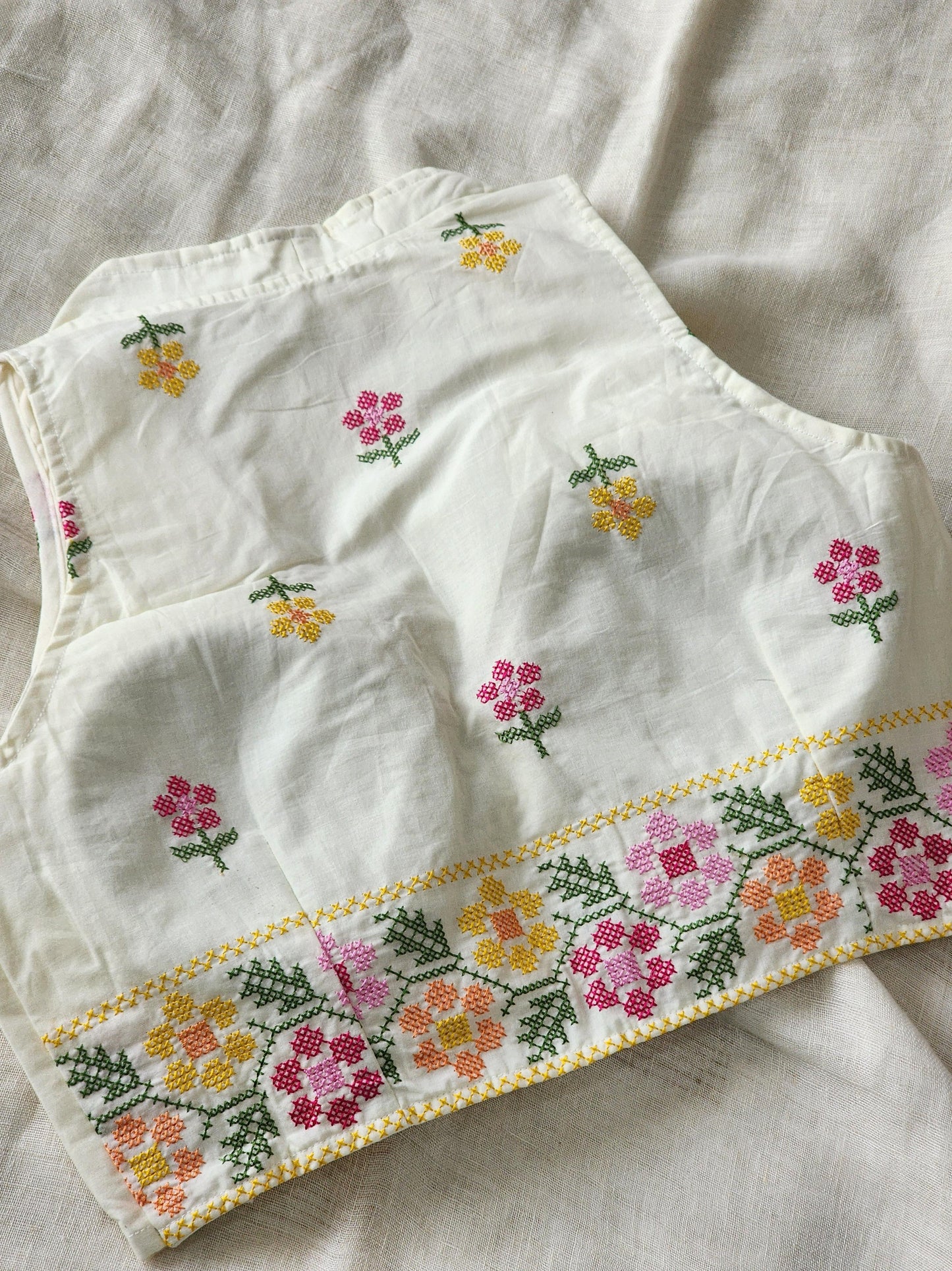 White Cotton Blouse