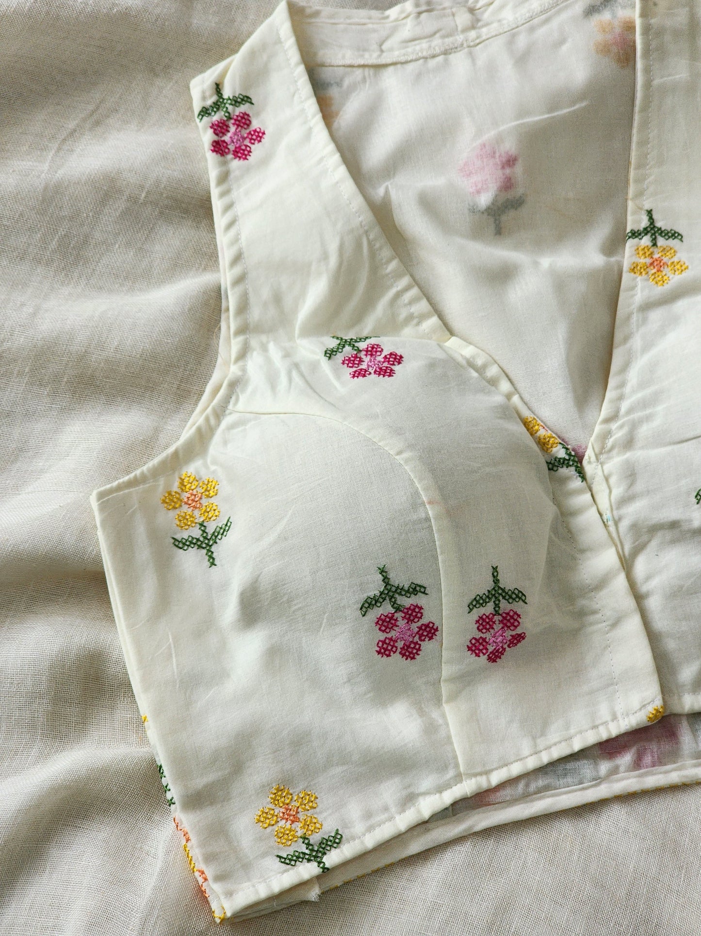 White Cotton Blouse