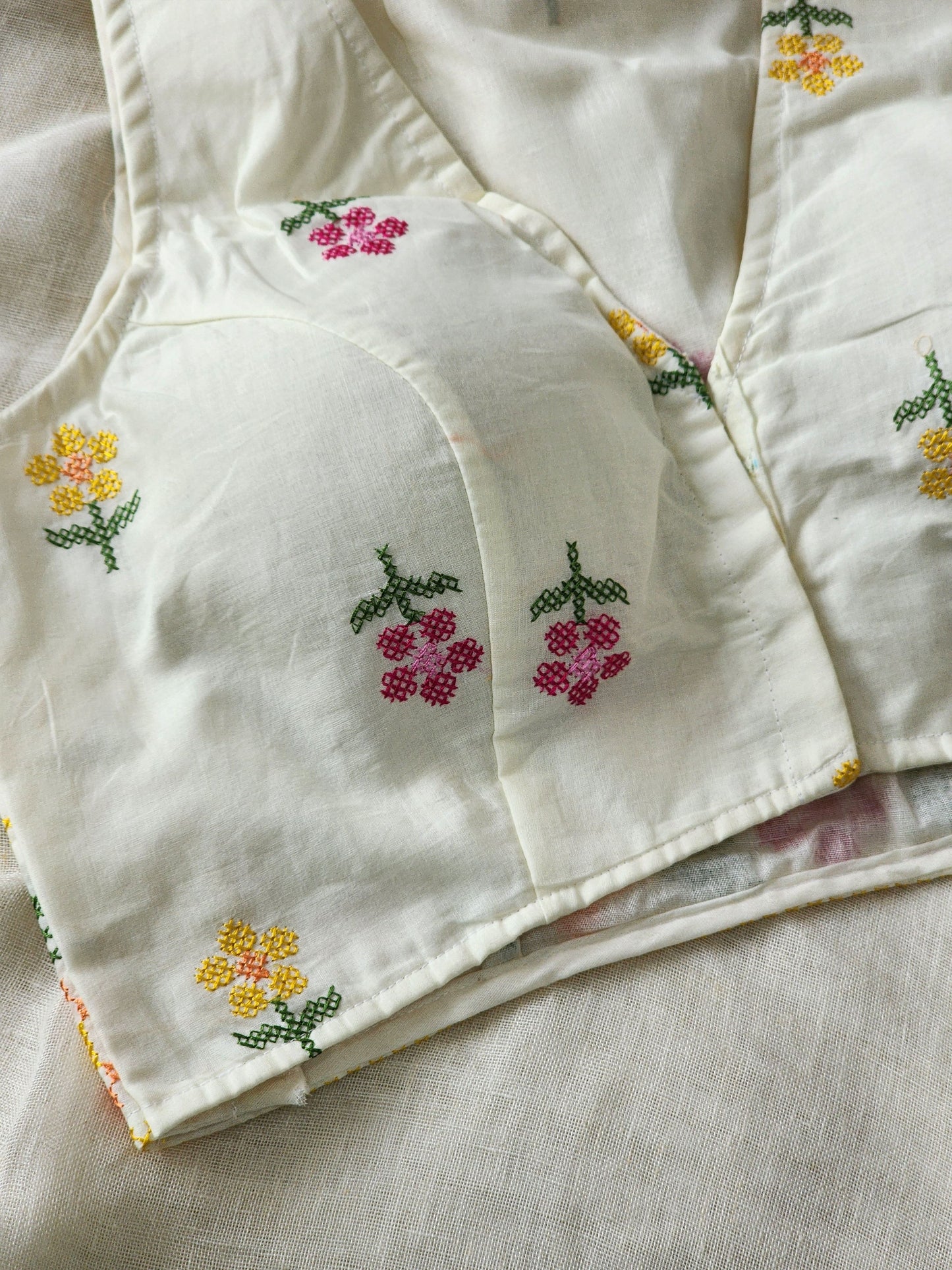 White Cotton Blouse