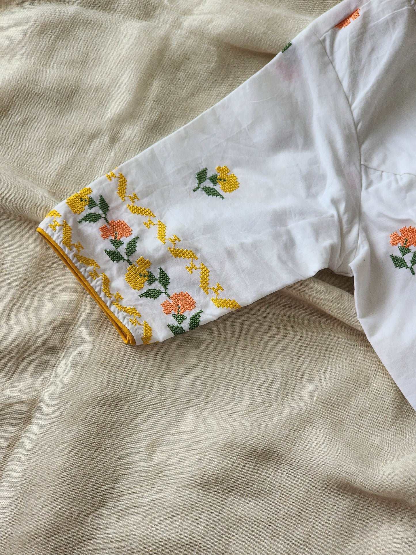 White Cotton Blouse
