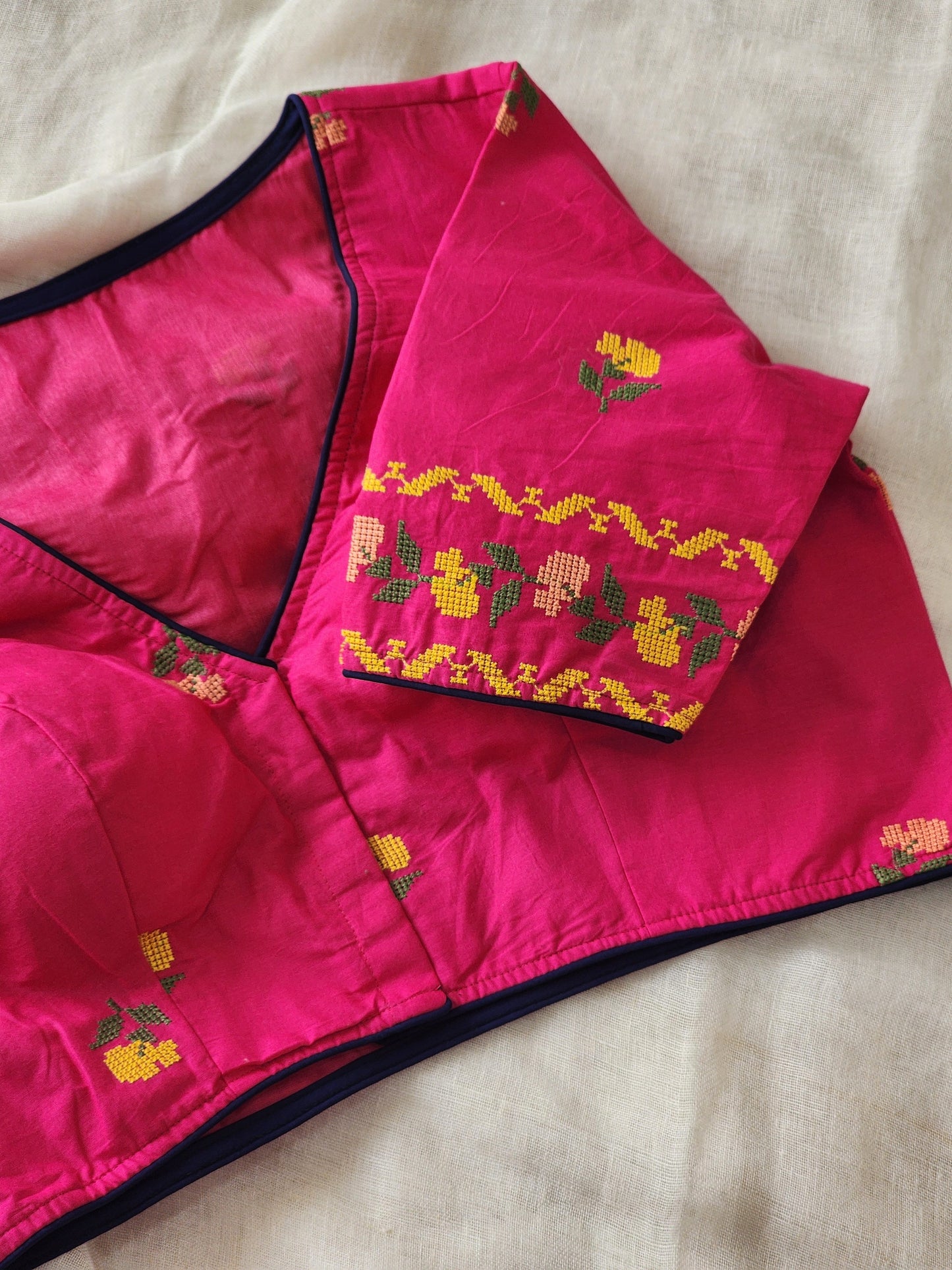 Pink Cotton Blouse