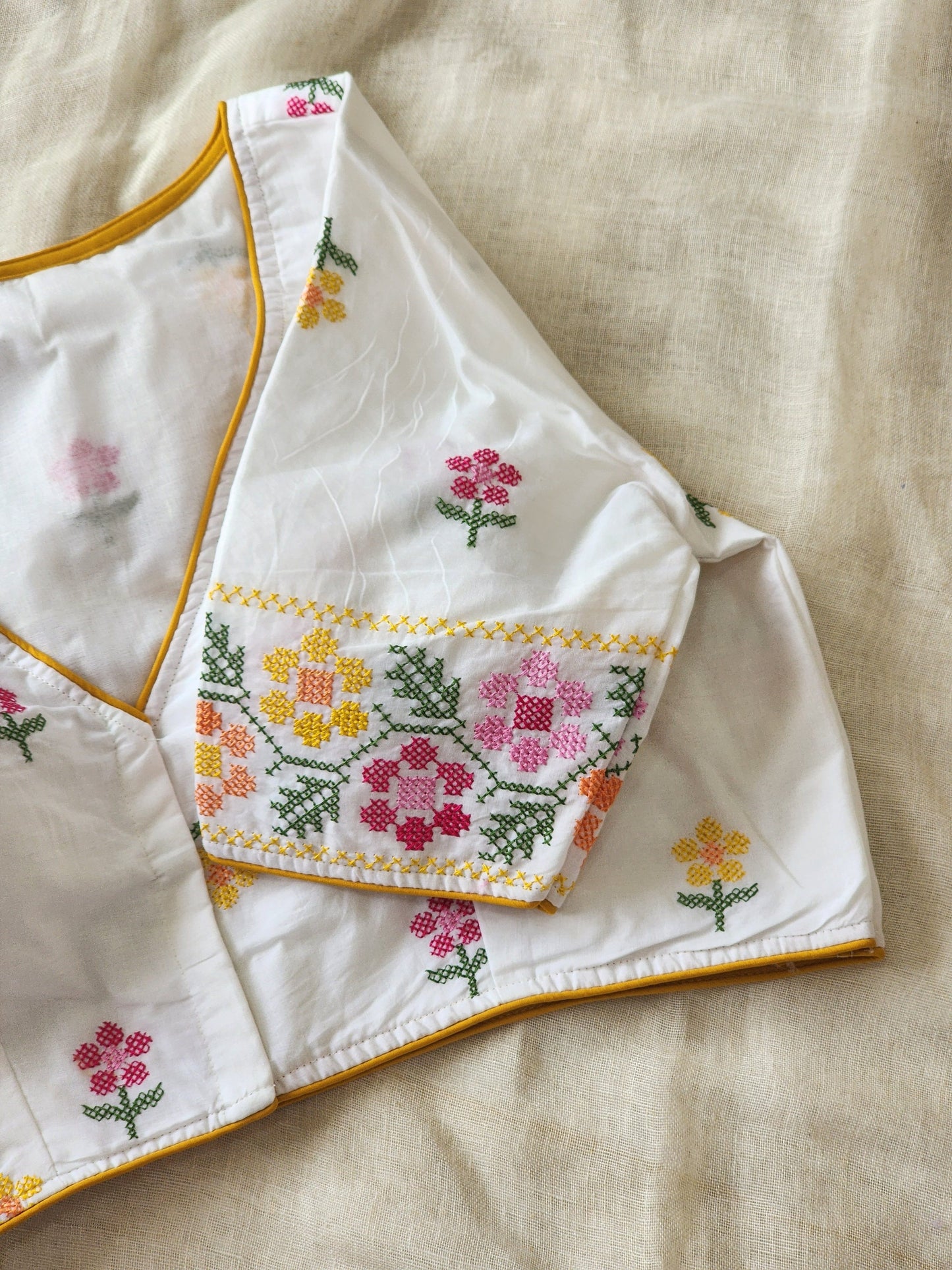 White Cotton Blouse