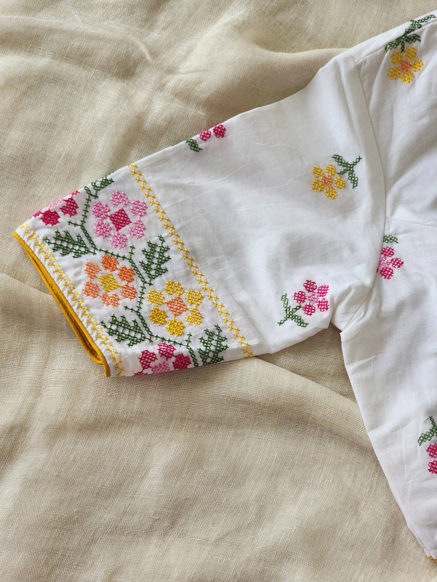 White Cotton Blouse