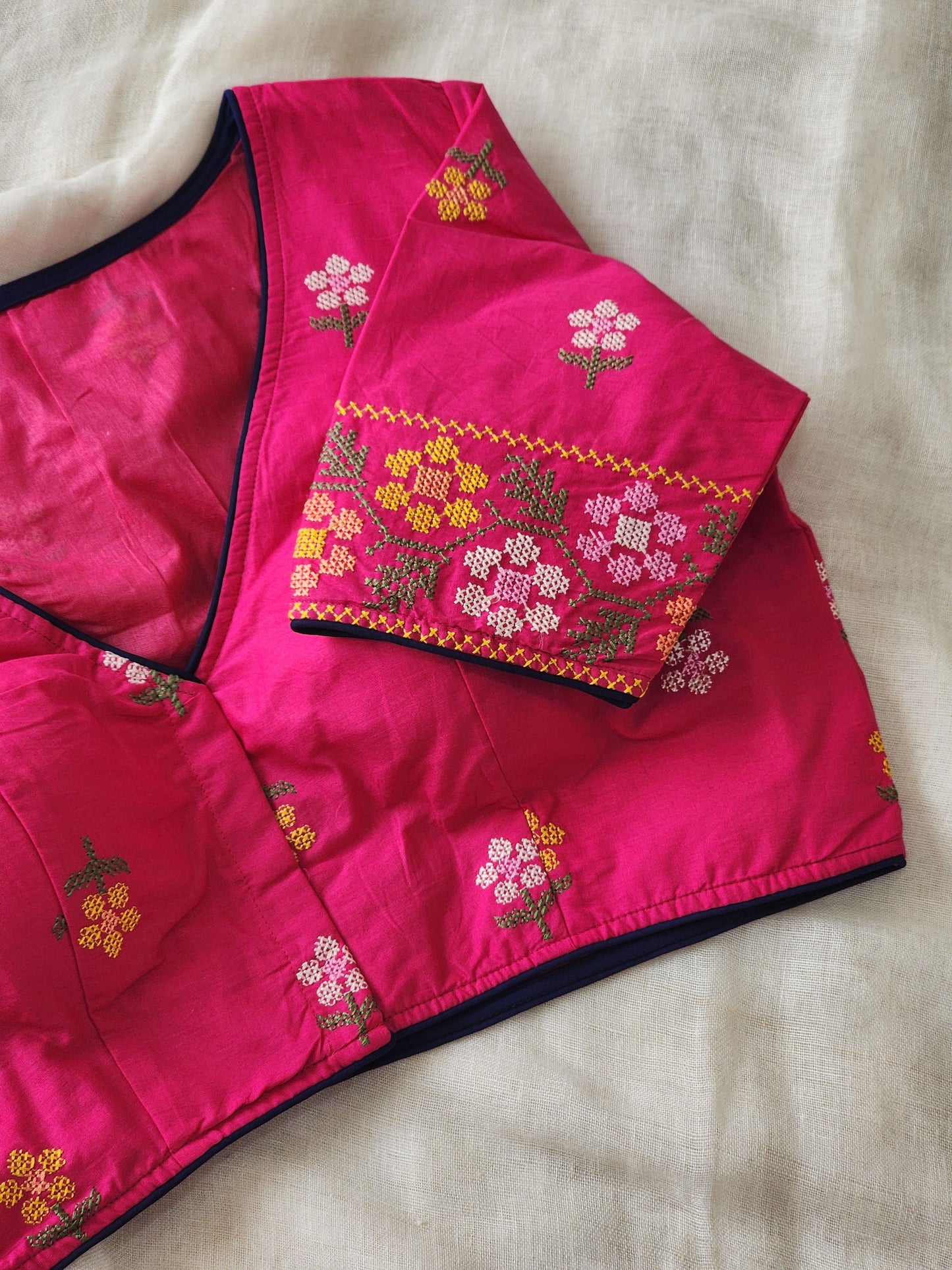 Pink Cotton Blouse