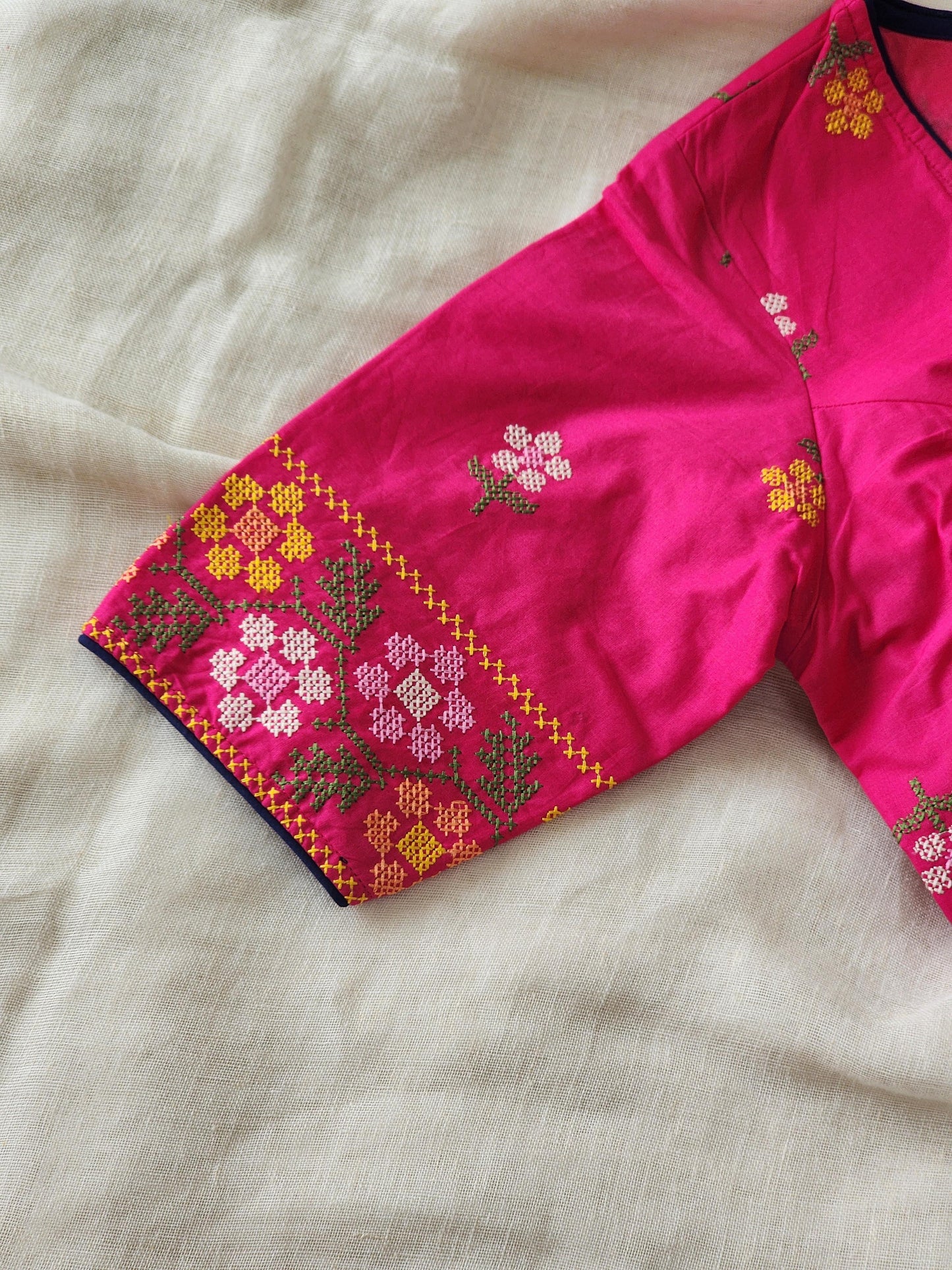 Pink Cotton Blouse