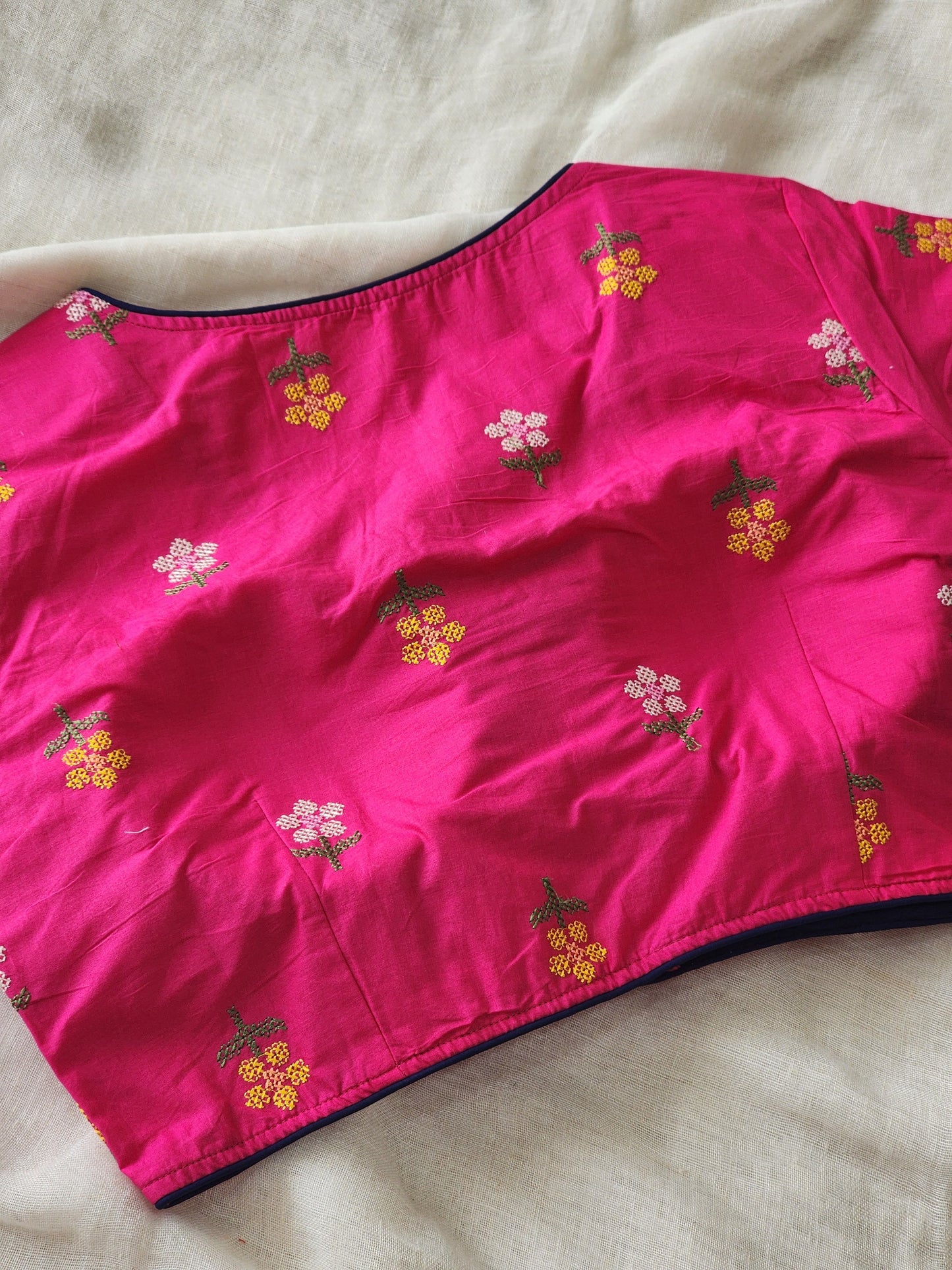 Pink Cotton Blouse